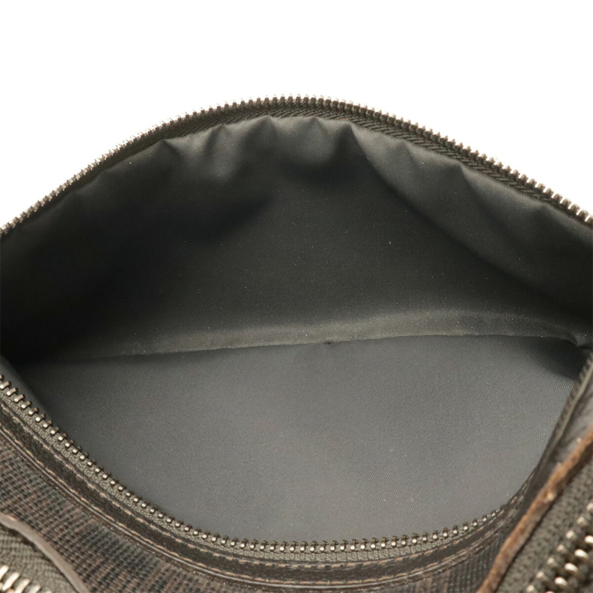 Dunhill Dark Brown Pvc Leather Handbag Shoulder Bag (Pre-Owned)