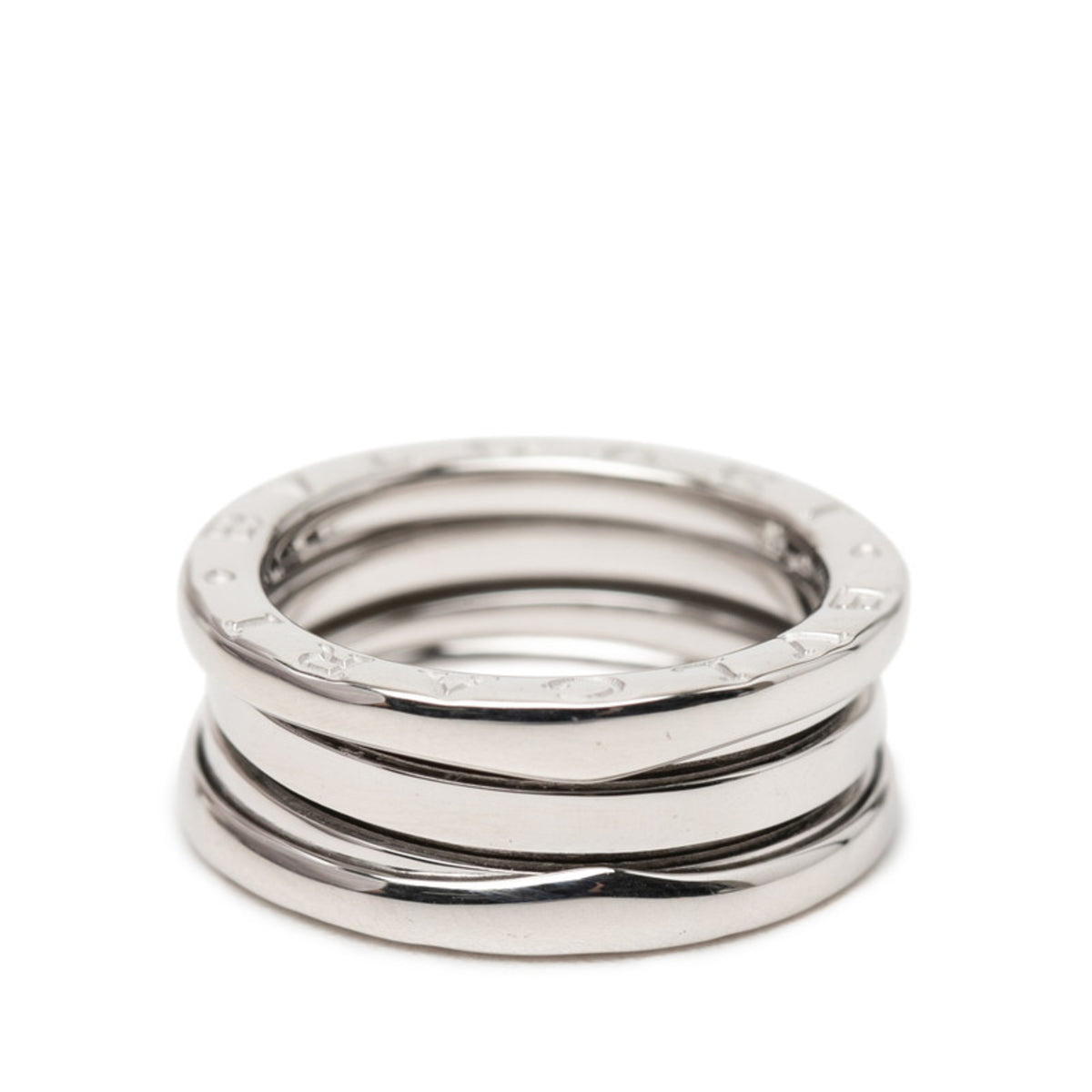 Bvlgari White Gold (18K) Band Ring (Pre-Owned)