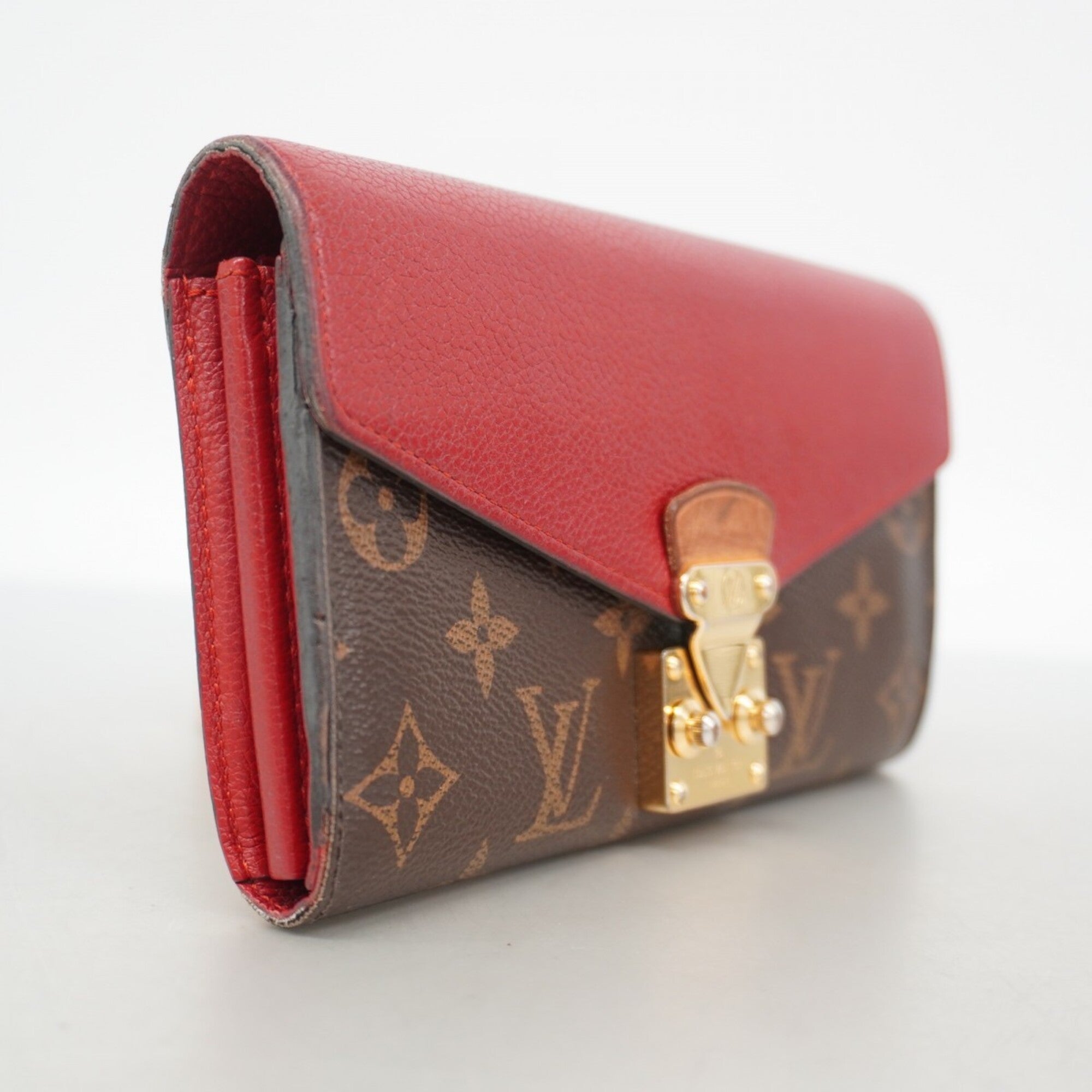 Louis Vuitton Cerise Long Wallet (Bi-Fold) (Pre-Owned)