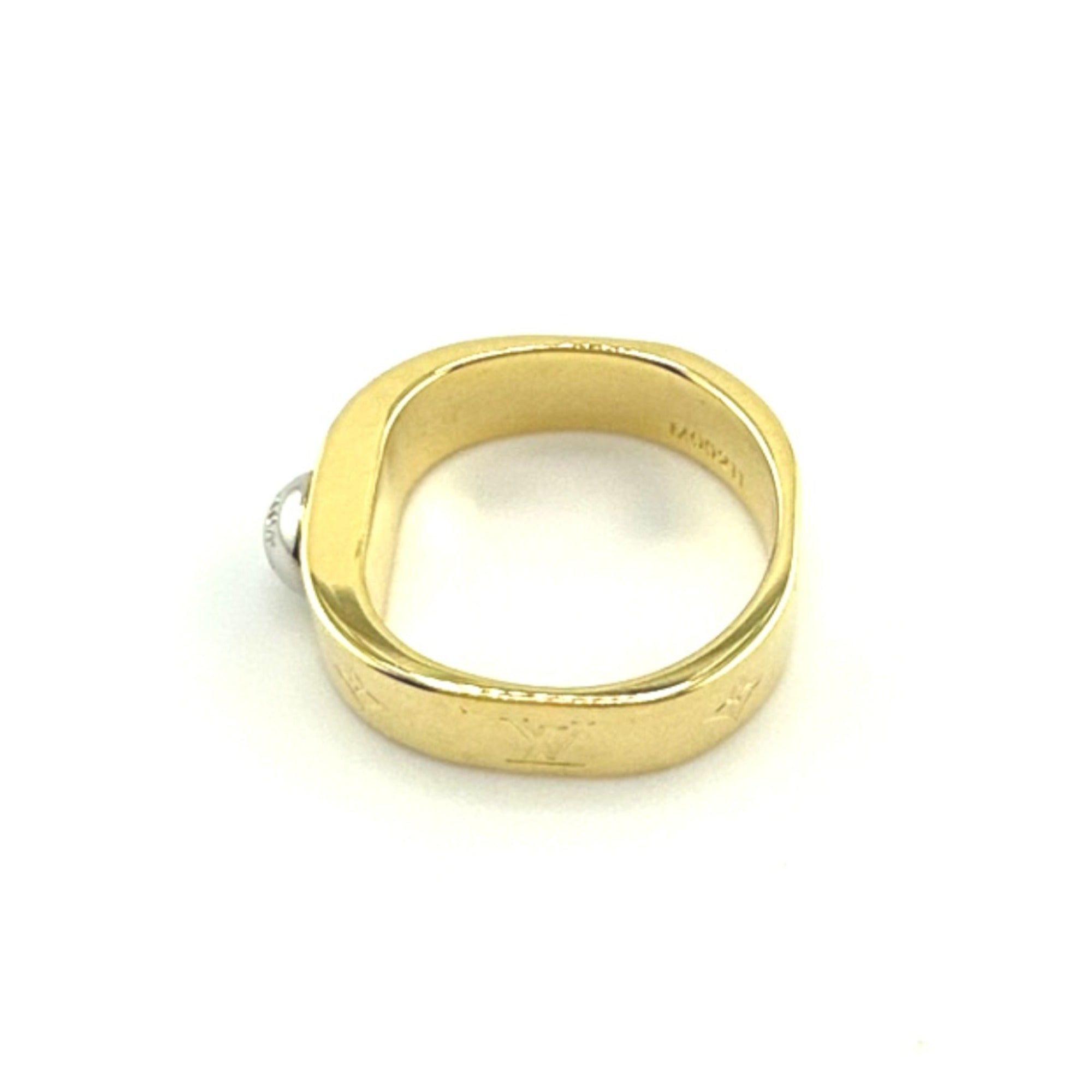 Louis Vuitton Gold Band Ring (Pre-Owned)
