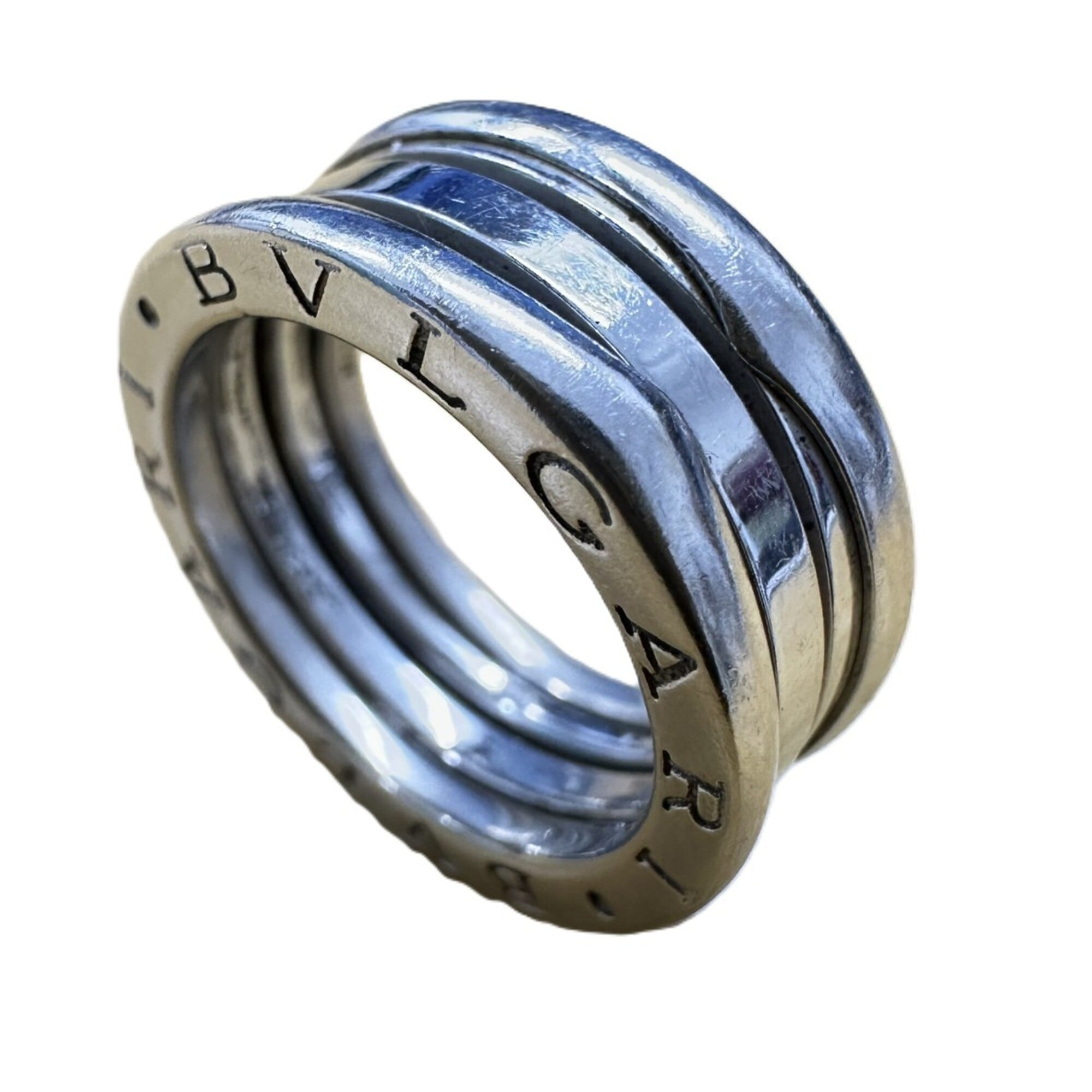 Bvlgari B.Zero1 White Gold White Gold (18K) Band Ring (Pre-Owned)