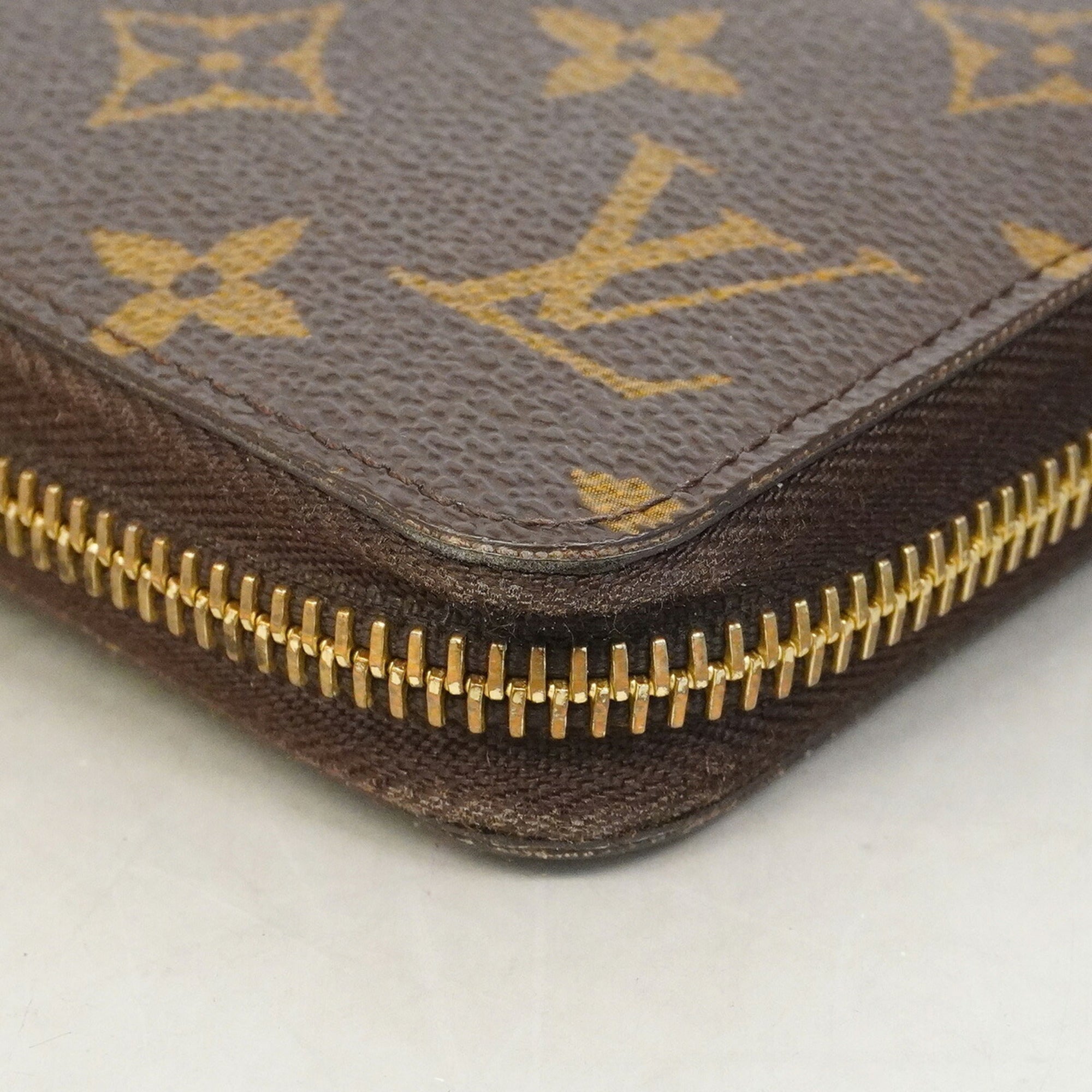 Louis Vuitton Brown Long Wallet (Bi-Fold) (Pre-Owned)
