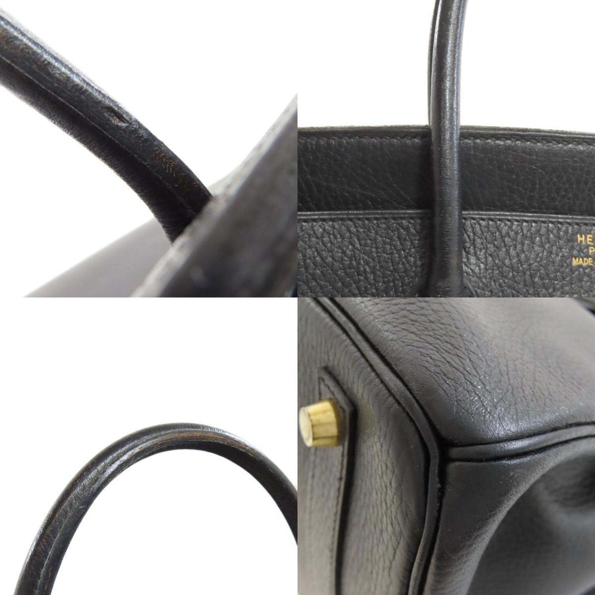 Hermes Birkin Black Ardennes Leather Handbag (Pre-Owned)