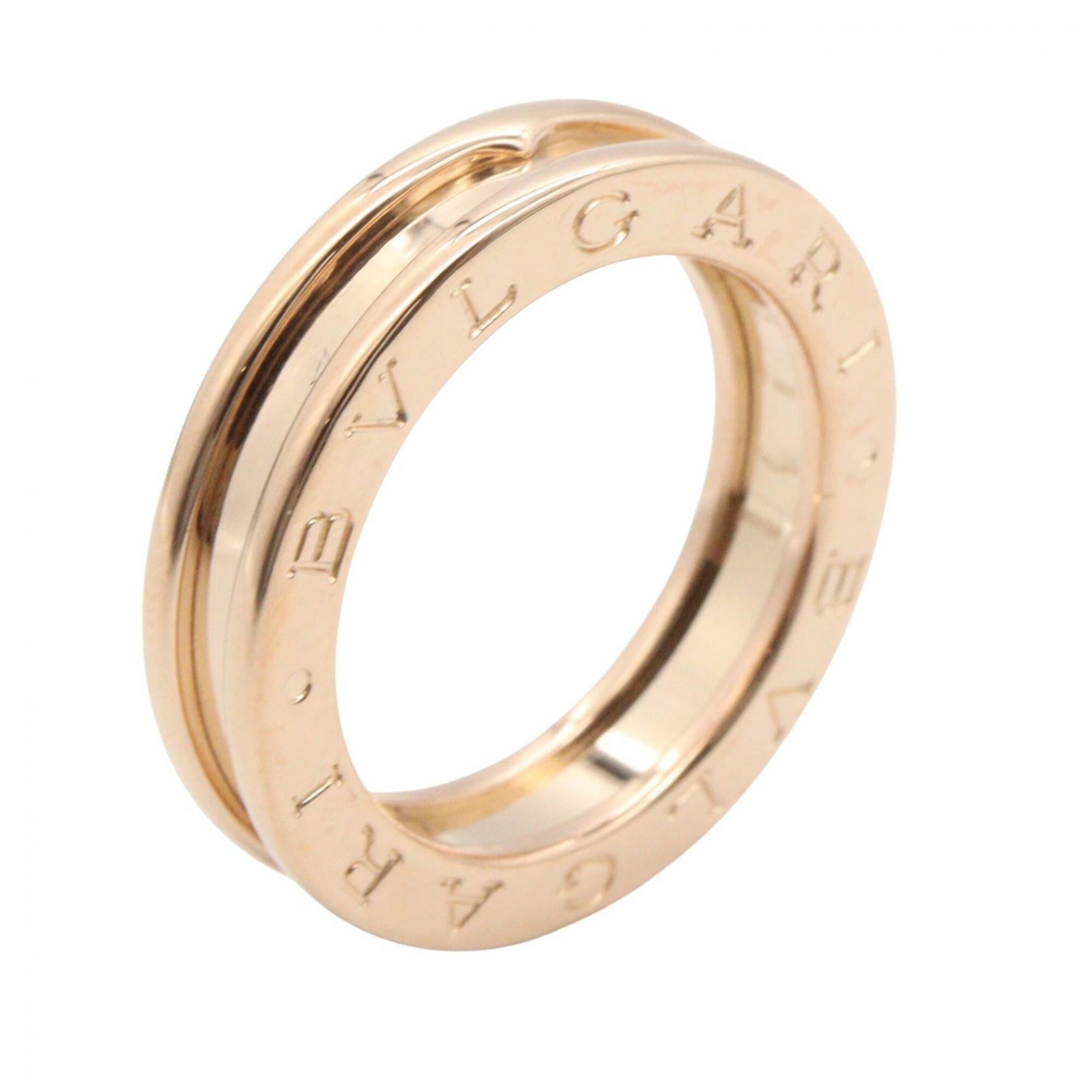 Bvlgari Gold Pink Gold (18K) Band Ring (Pre-Owned)