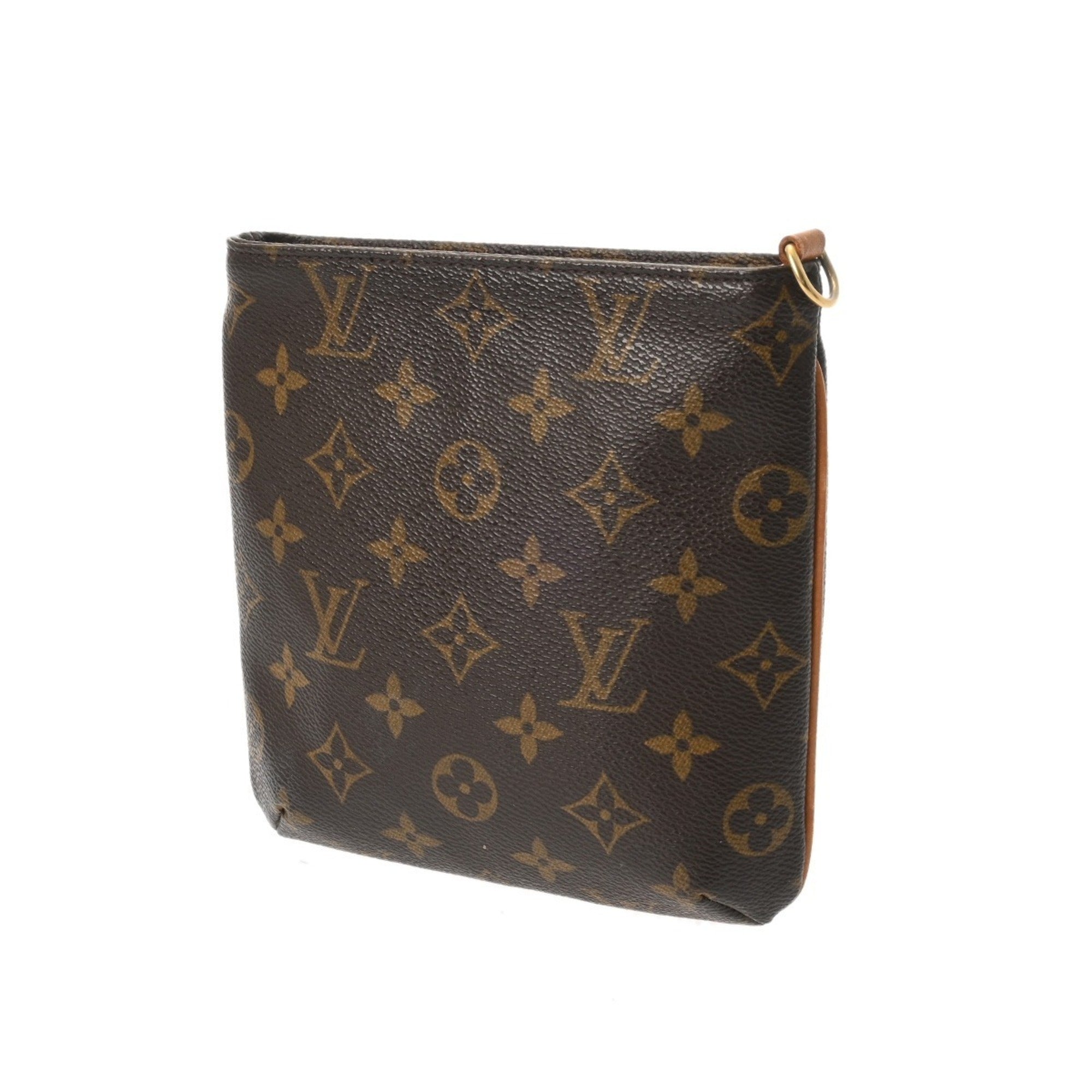 Louis Vuitton Brown Monogram Pouch (Pre-Owned)