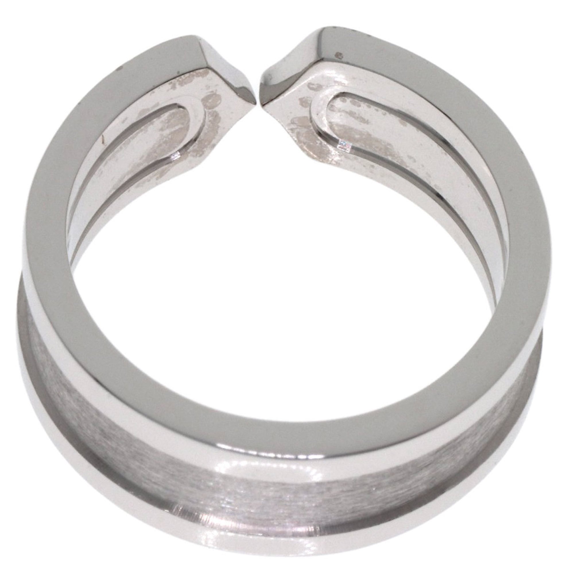 Cartier C2 White White Gold (18K) Band Ring (Pre-Owned)