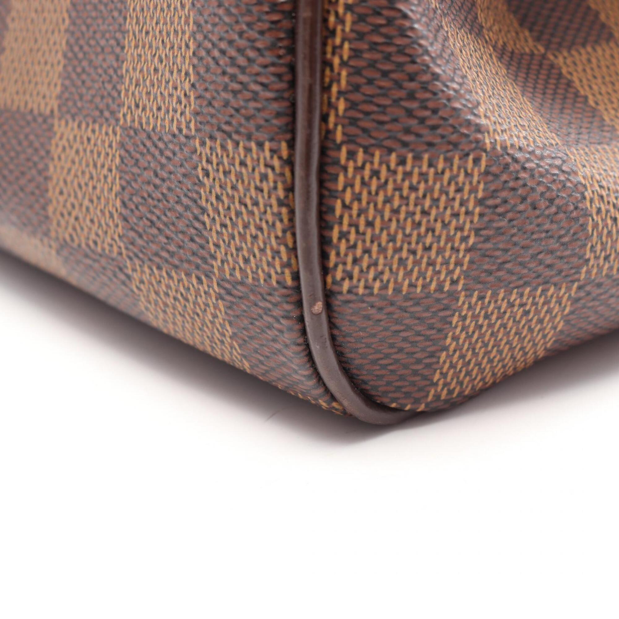Louis Vuitton Brown Coated Canvas Leather Handbag (Pre-Owned)