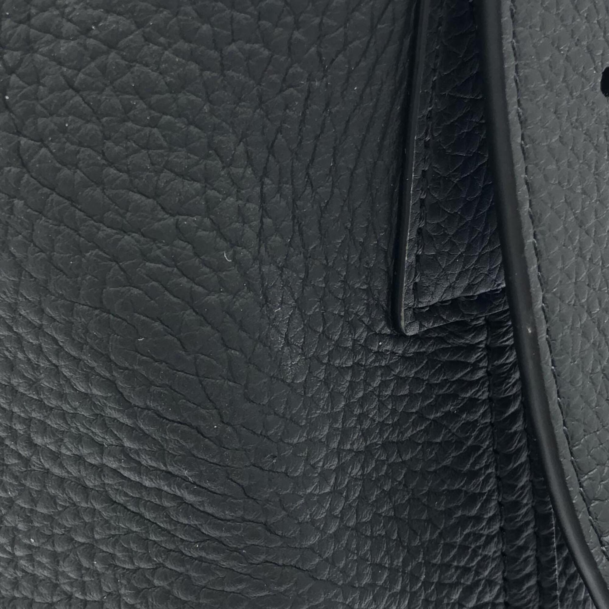 Louis Vuitton Black Suede Leather Shoulder Bag (Pre-Owned)