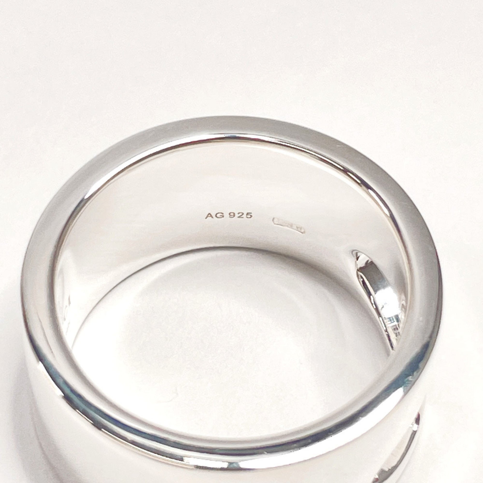 Gucci Silver 925 Band Ring (Pre-Owned)