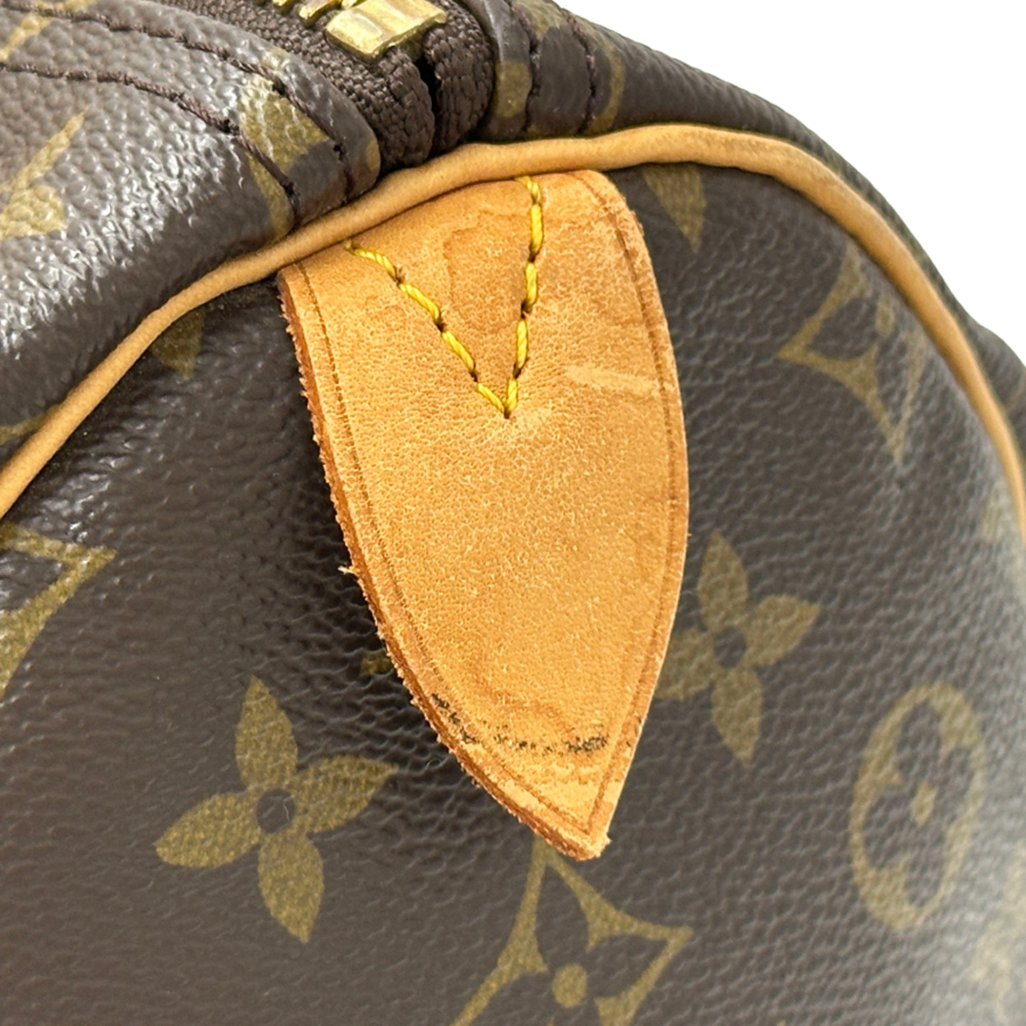 Louis Vuitton Brown Monogram Monogram Boston Bag Handbag (Pre-Owned)