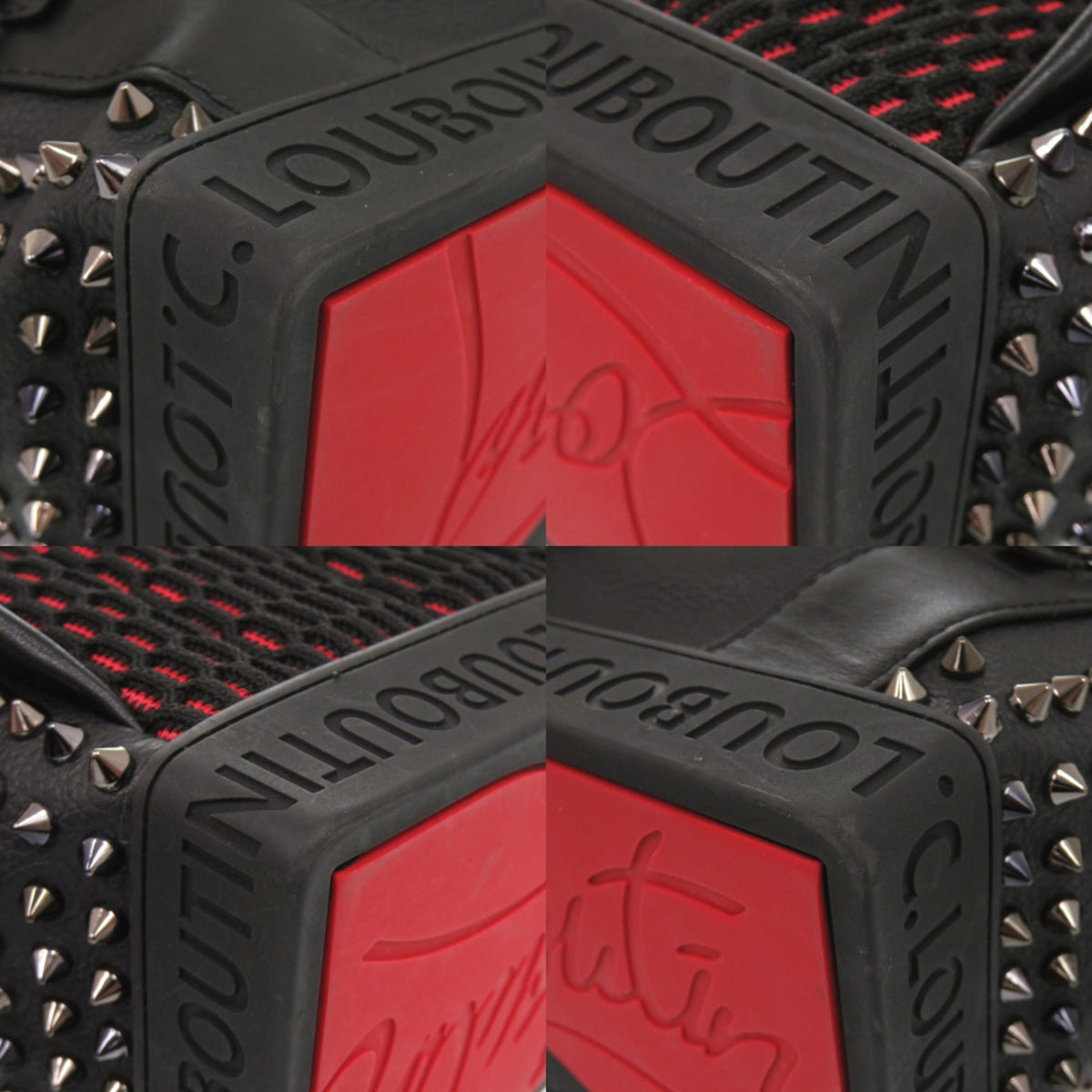 Christian Louboutin Black Leather Backpack (Pre-Owned)