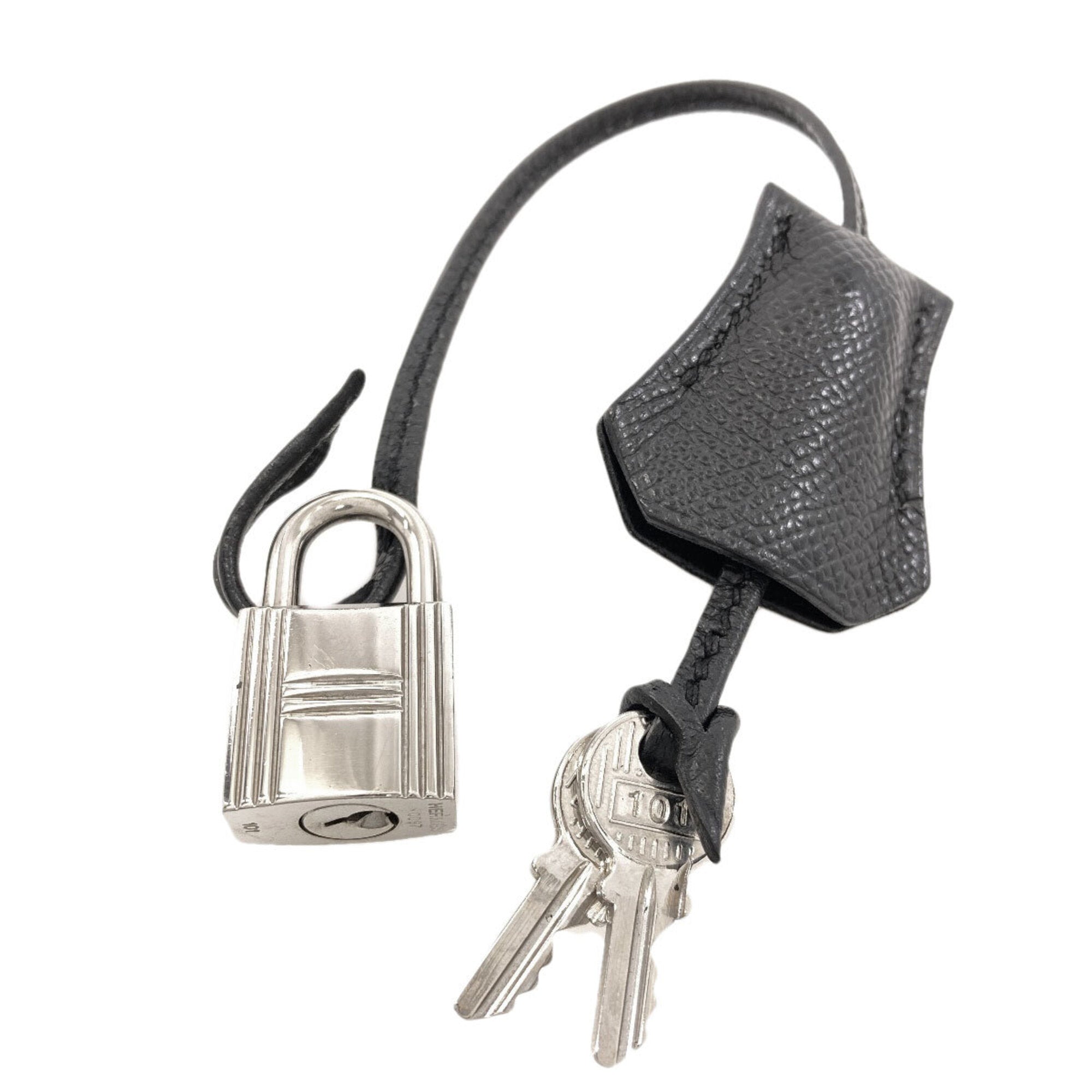 Hermes Black Epsom Leather Handbag (Pre-Owned)