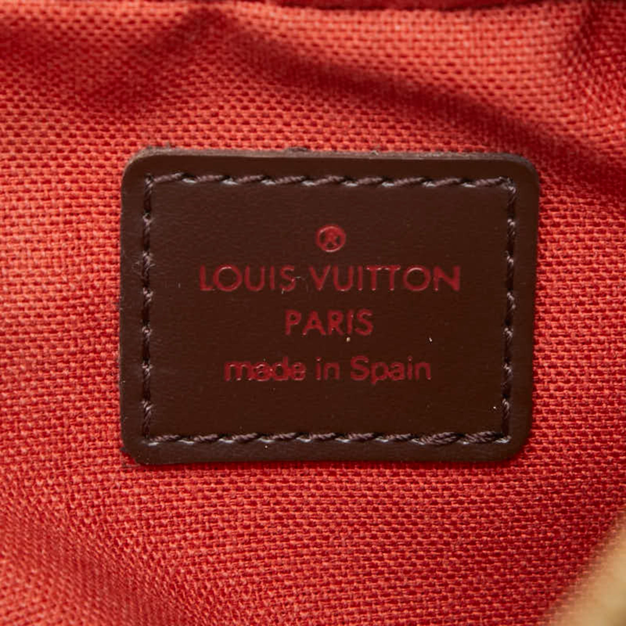 Louis Vuitton Brown Pvc Leather Sling Bag (Pre-Owned)