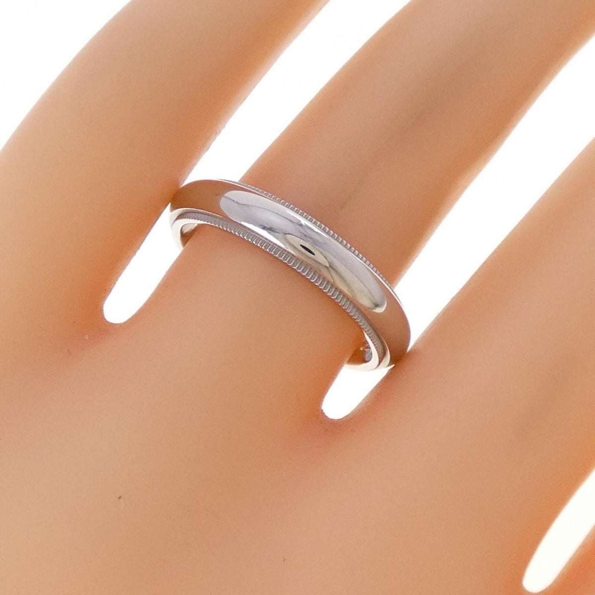 Tiffany Platinum 950 Band Ring (Pre-Owned)