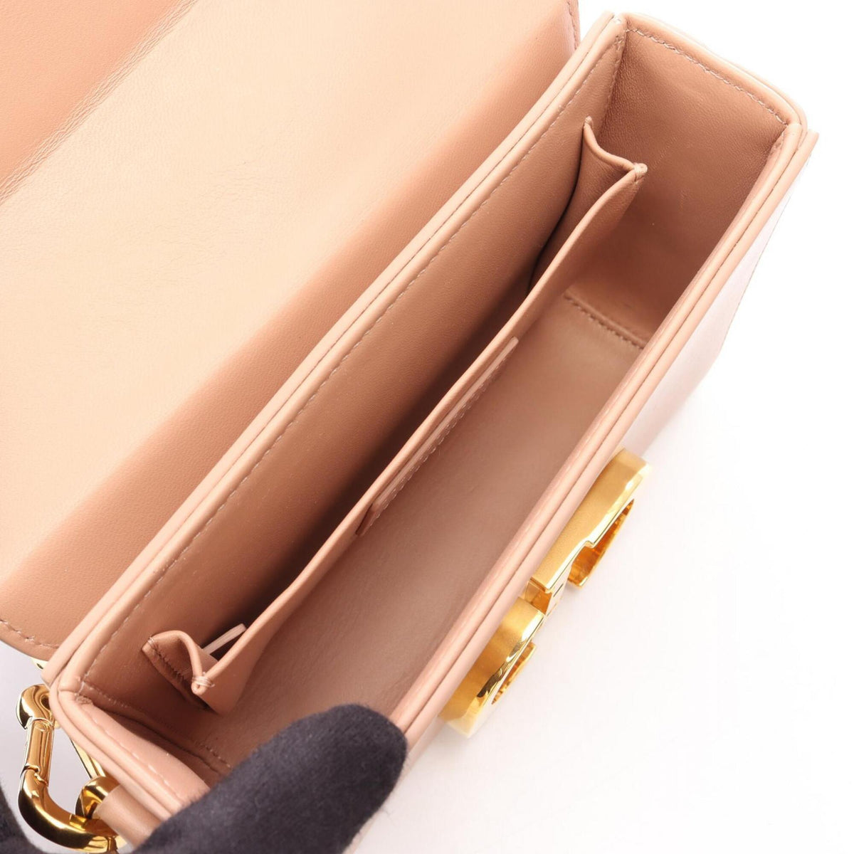 Christian Dior Pink Leather Handbag Shoulder Bag (Pre-Owned)