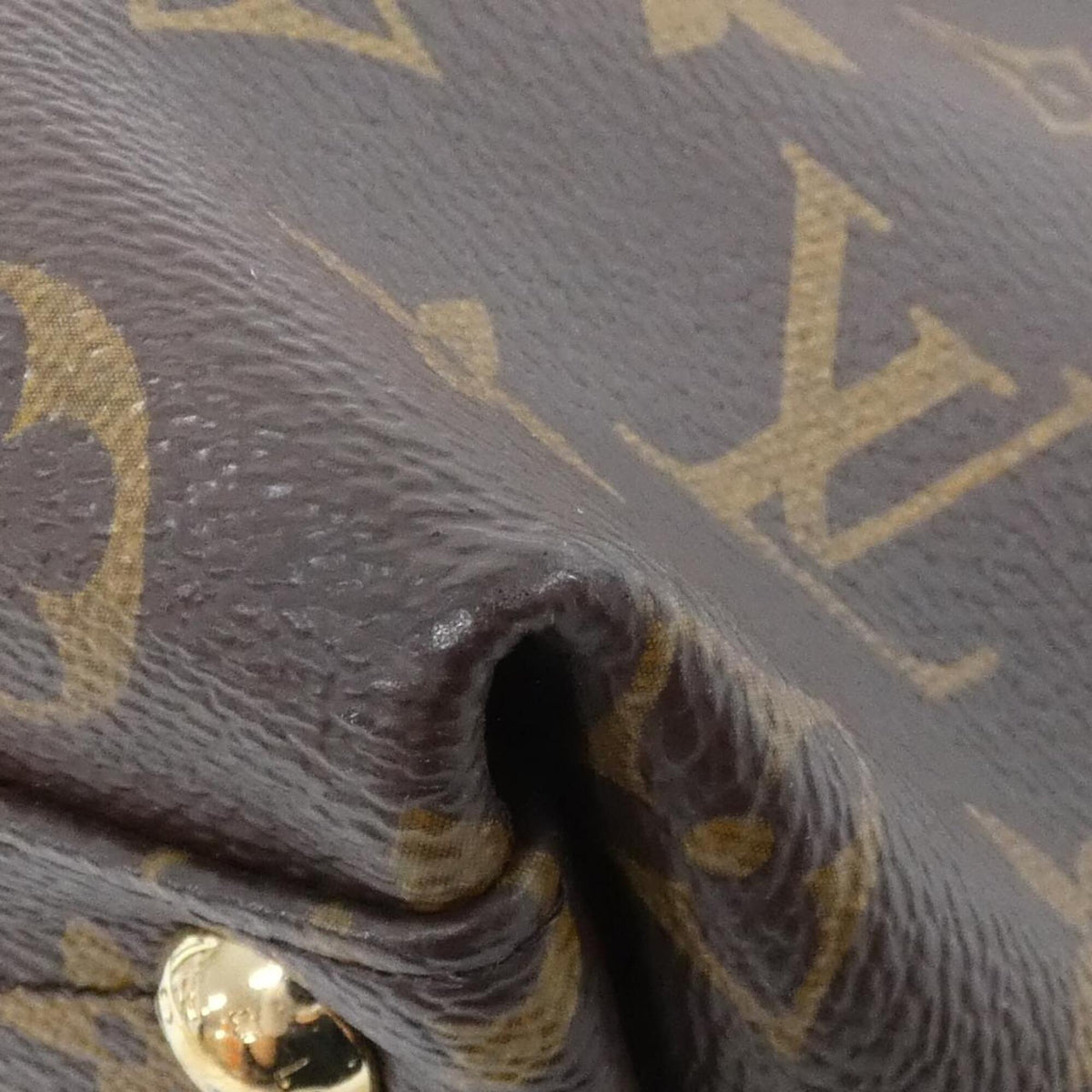 Louis Vuitton Cerise Marron Coated Canvas Handbag (Pre-Owned)