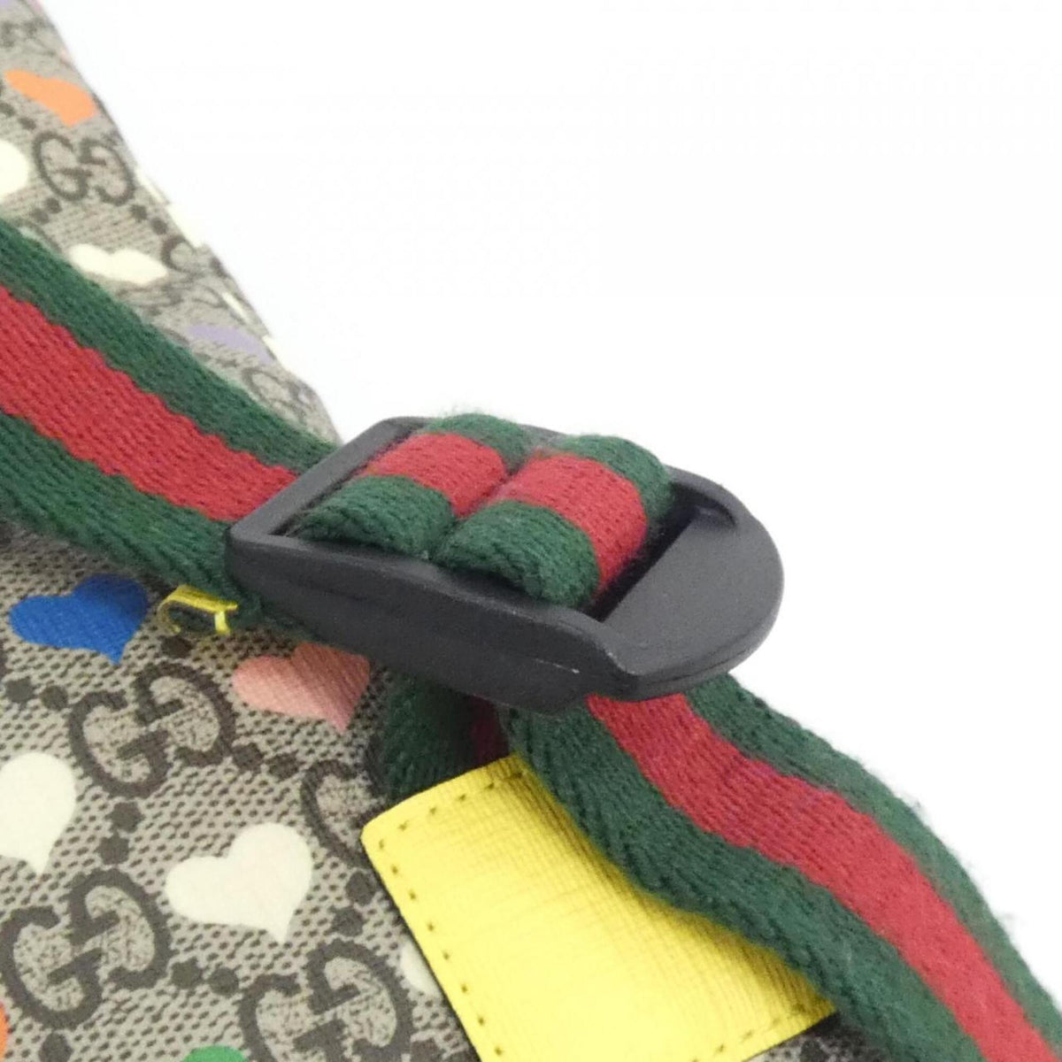 Gucci Beige Yellow Gg Supreme Backpack (Pre-Owned)