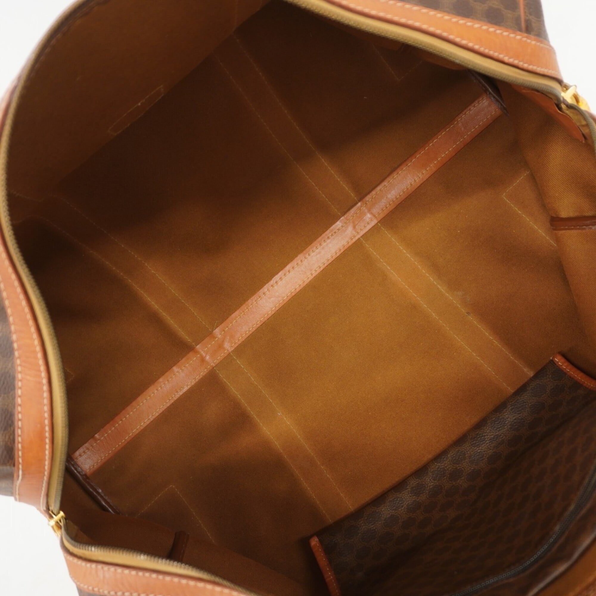 Celine Brown Pvc Boston Bag (Pre-Owned)