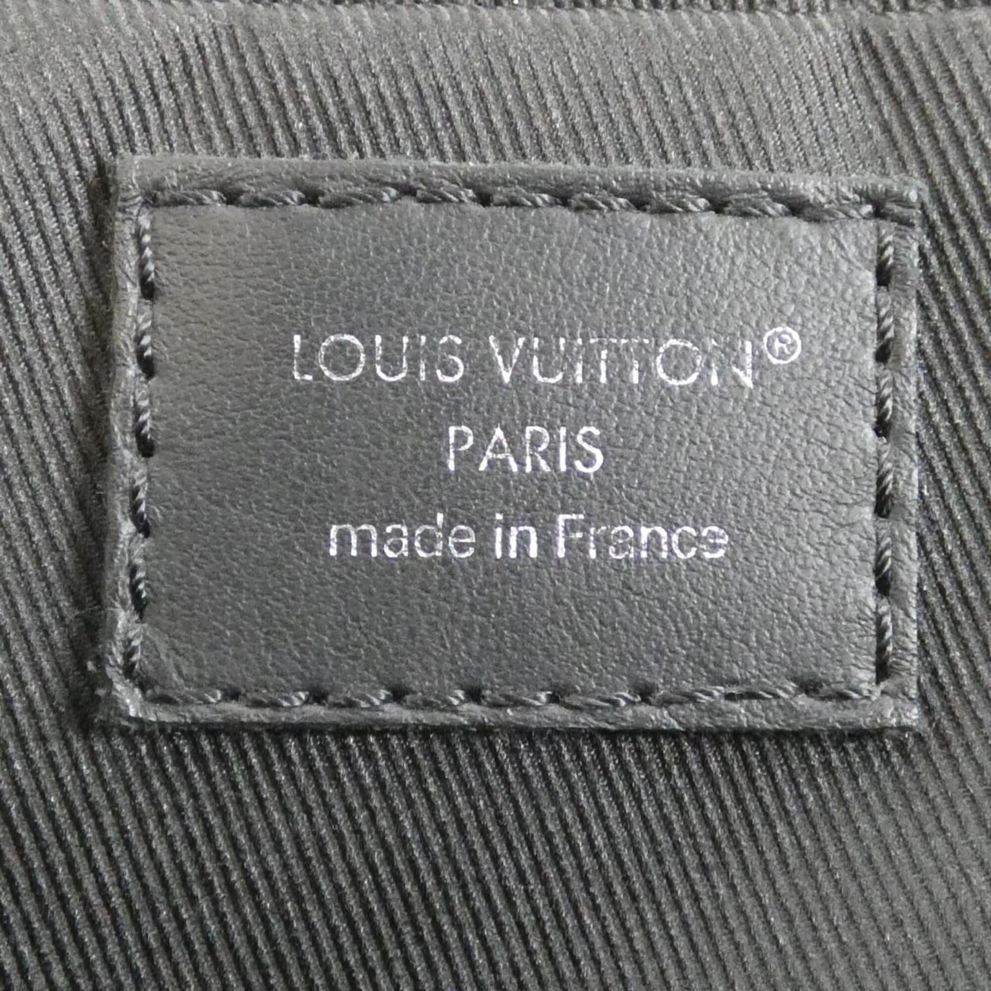 Louis Vuitton Black Coated Canvas Handbag (Pre-Owned)