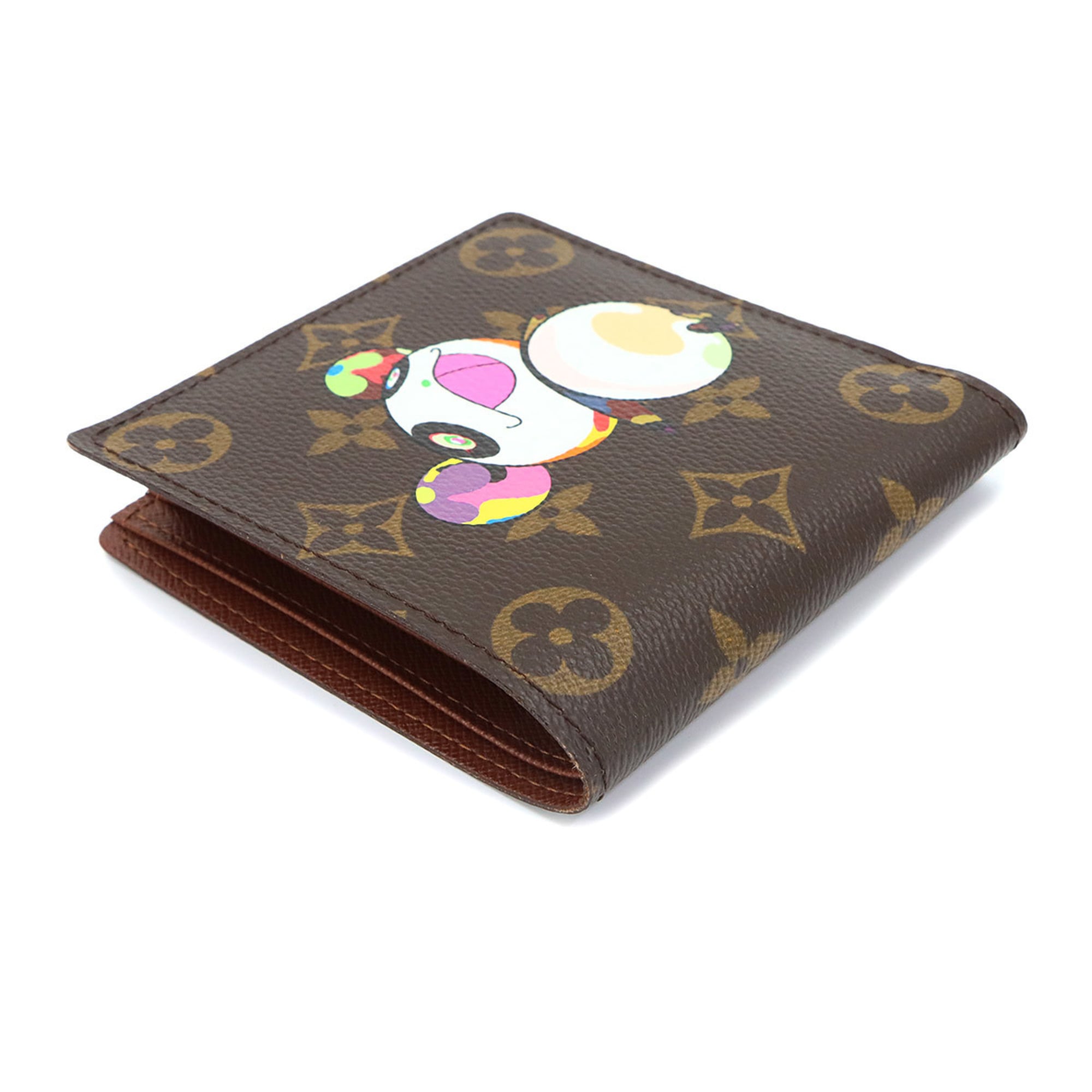 Louis Vuitton Monogram Panda Multi-Color Monogram Wallet (Bi-Fold) (Pre-Owned)