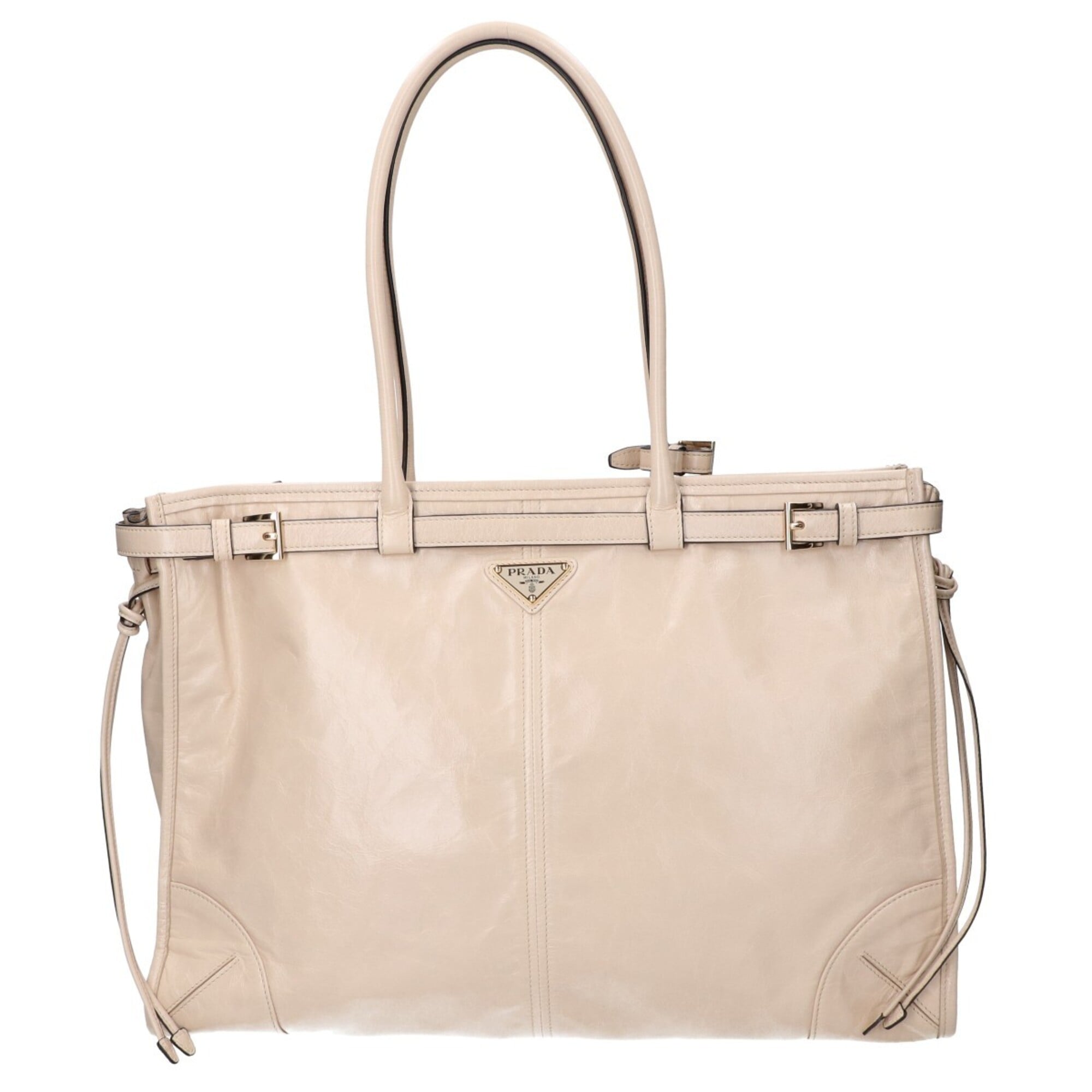 Prada Leather Handbag (Pre-Owned)