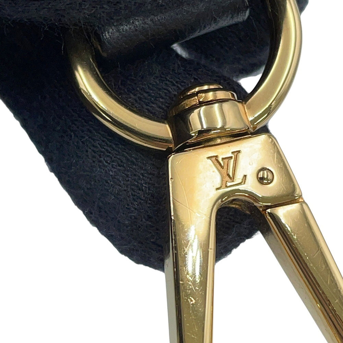 Louis Vuitton Beige Bicolor Black Monogram Noir Monogram Empreinte Handbag (Pre-Owned)