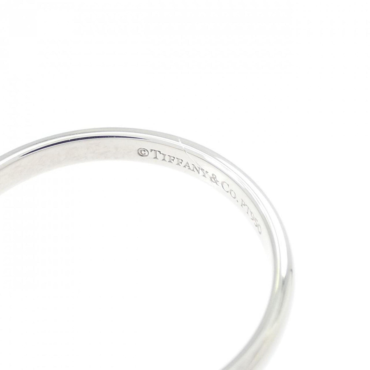 Tiffany Platinum 950 Band Ring (Pre-Owned)
