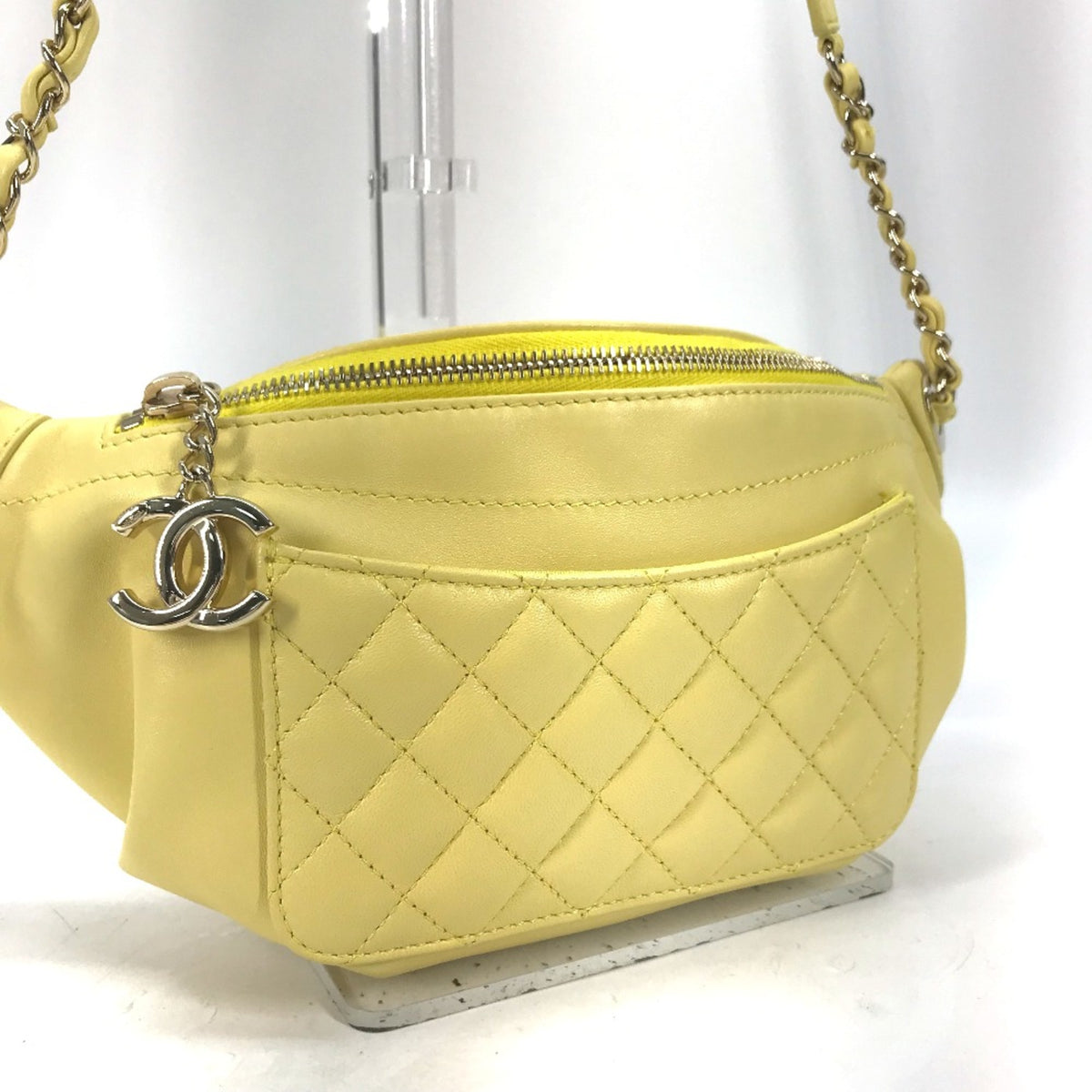 Chanel Yellow Leather Other (Pre-Owned)