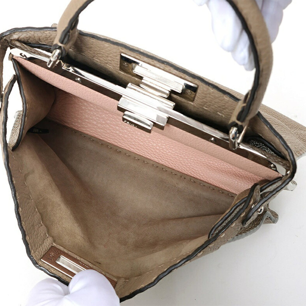 Fendi Grayish Leather (Pre-Owned)