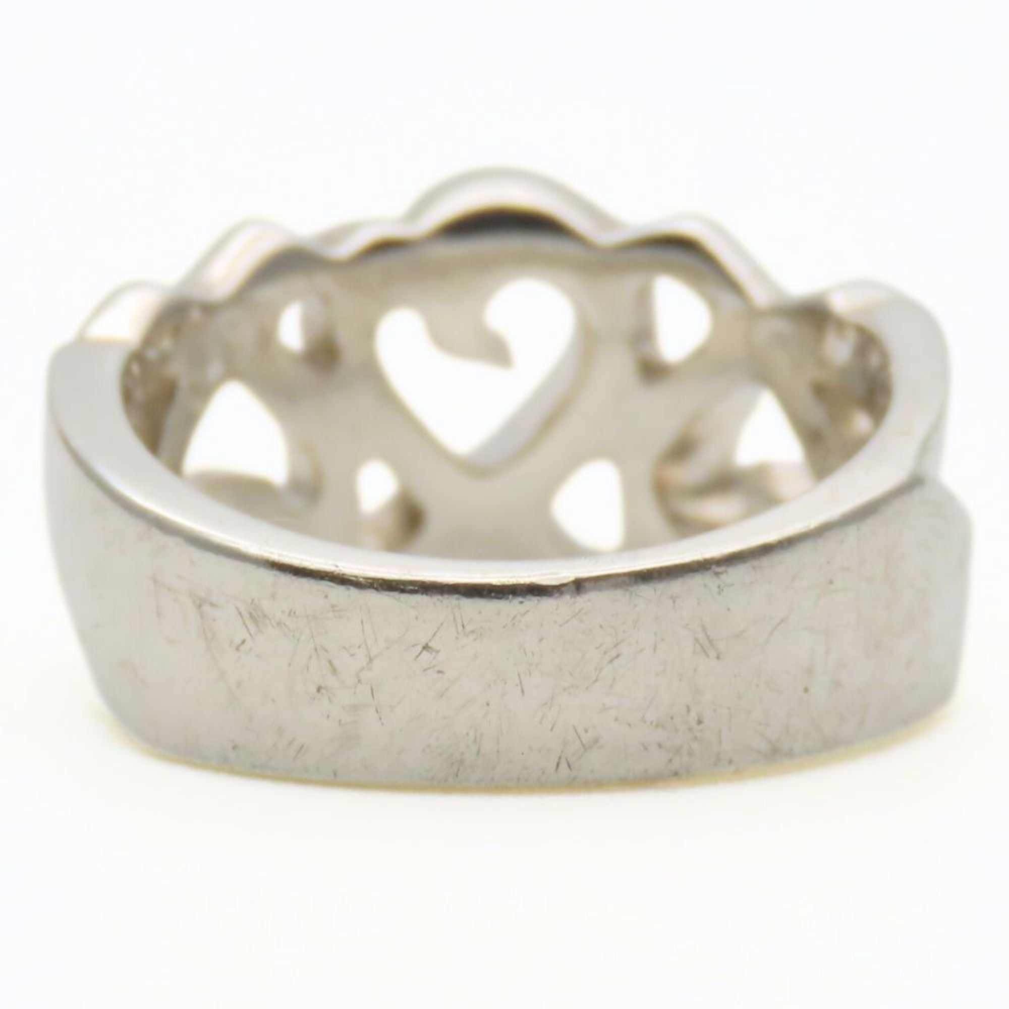 Tiffany Silver Silver 925 Band Ring (Pre-Owned)