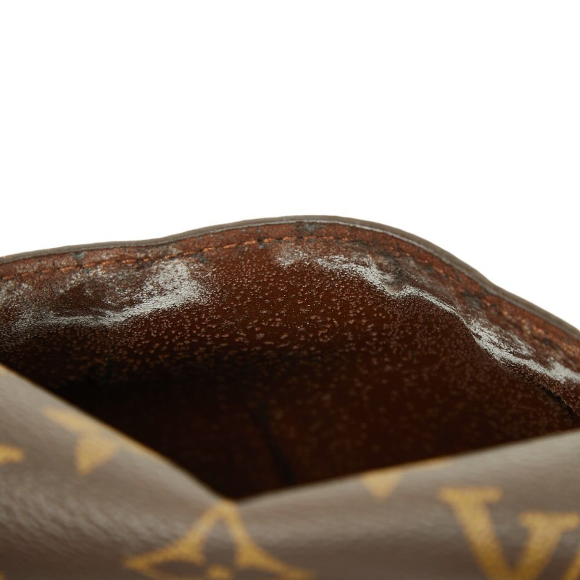 Louis Vuitton Brown Pvc Leather Shoulder Bag (Pre-Owned)
