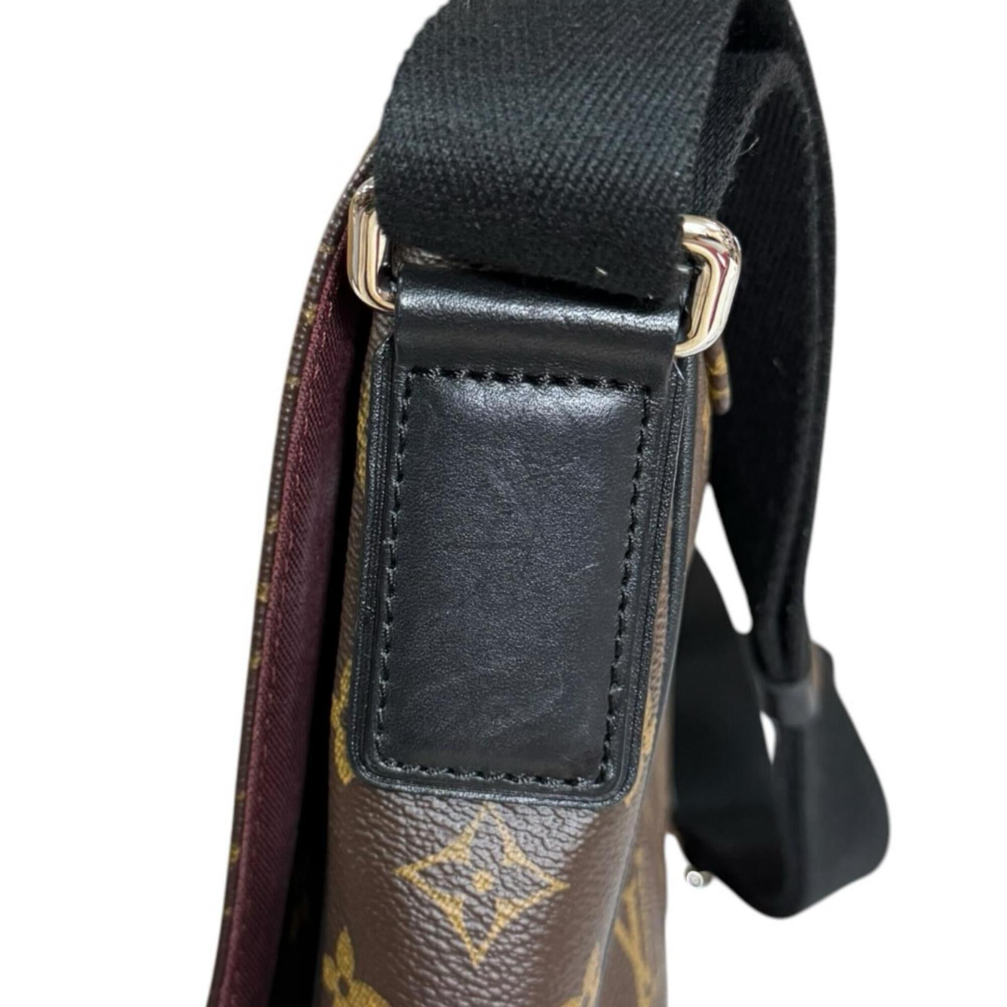 Louis Vuitton Black Brown Monogram Shoulder Bag (Pre-Owned)