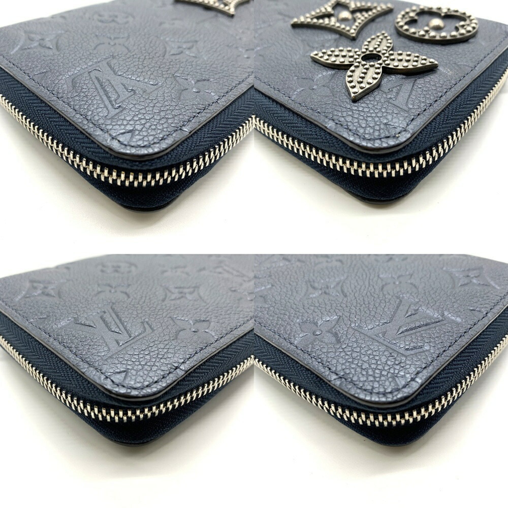 Louis Vuitton Monogram Empreinte Black Monogram Empreinte Long Wallet (Bi-Fold) (Pre-Owned)