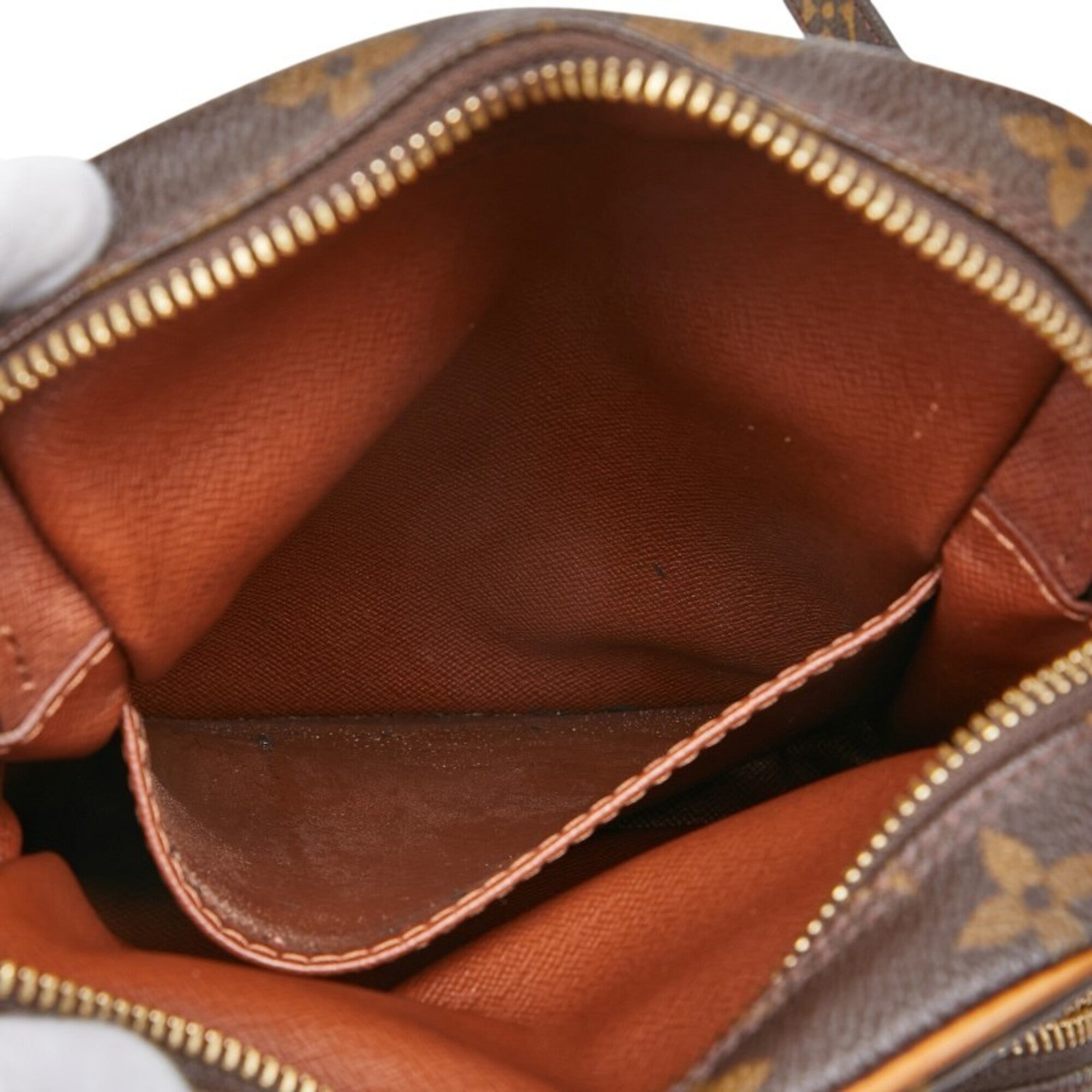 Louis Vuitton Brown Pvc Leather Shoulder Bag (Pre-Owned)