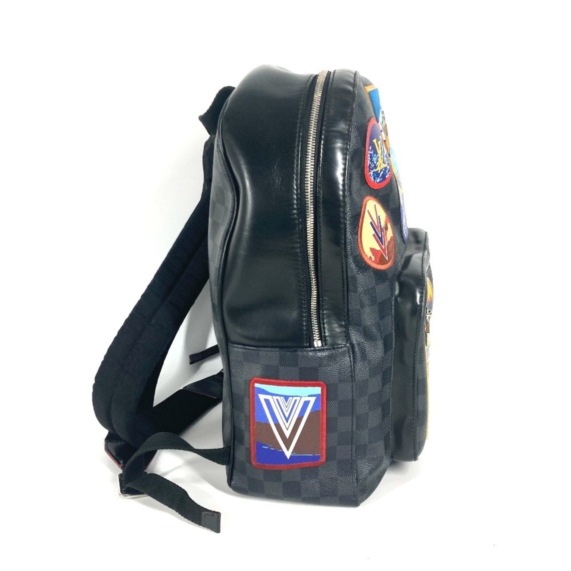 Louis Vuitton Black Damier Graphite Backpack (Pre-Owned)