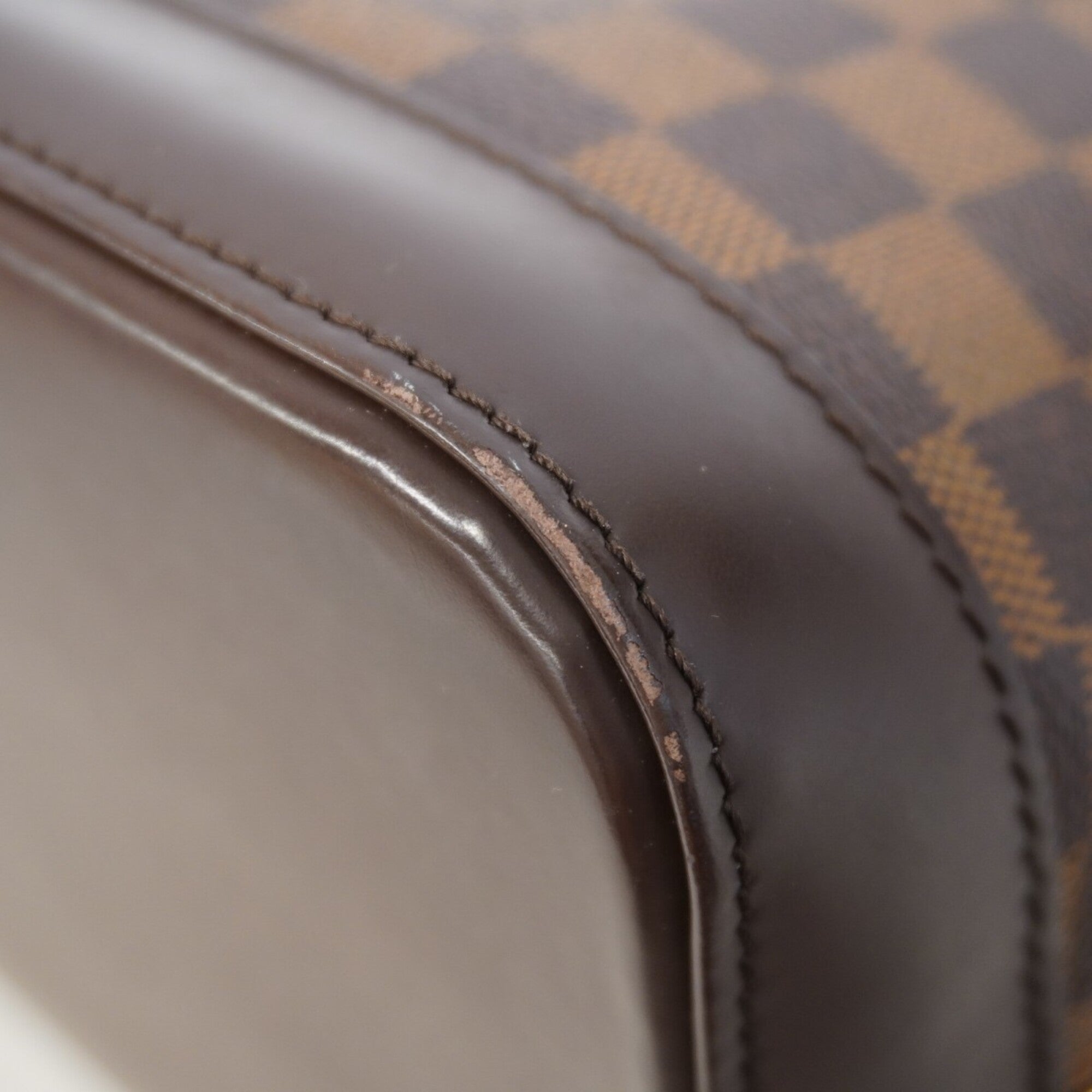 Louis Vuitton Ebene Handbag (Pre-Owned)