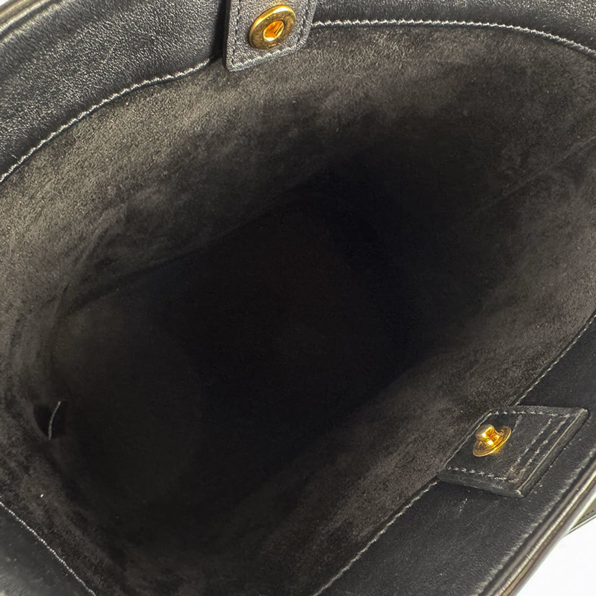 Celine Black Leather Shoulder Bag (Pre-Owned)