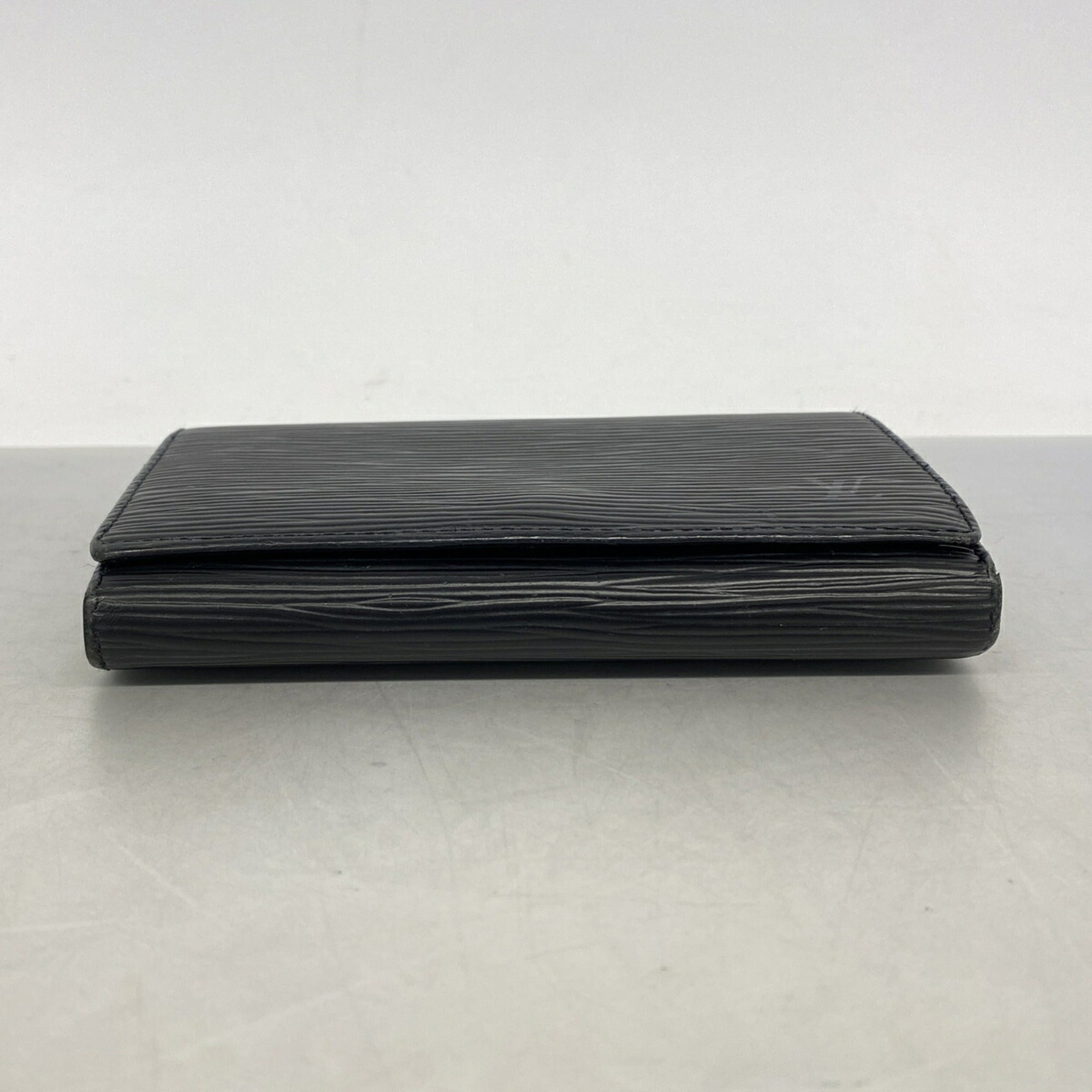 Louis Vuitton Noir Wallet (Bi-Fold) (Pre-Owned)