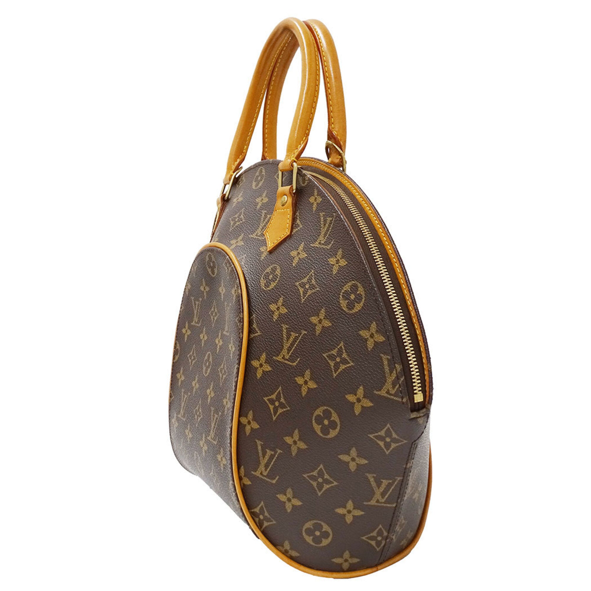 Louis Vuitton Brown Monogram Canvas Handbag (Pre-Owned)