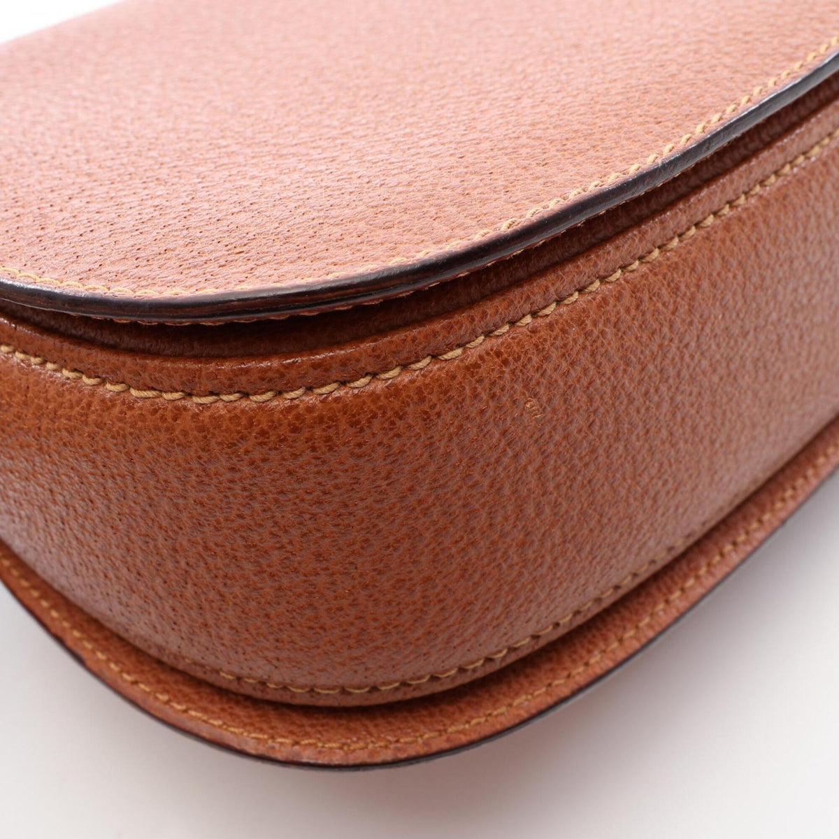 Gucci Brown Bamboo Leather Handbag (Pre-Owned)