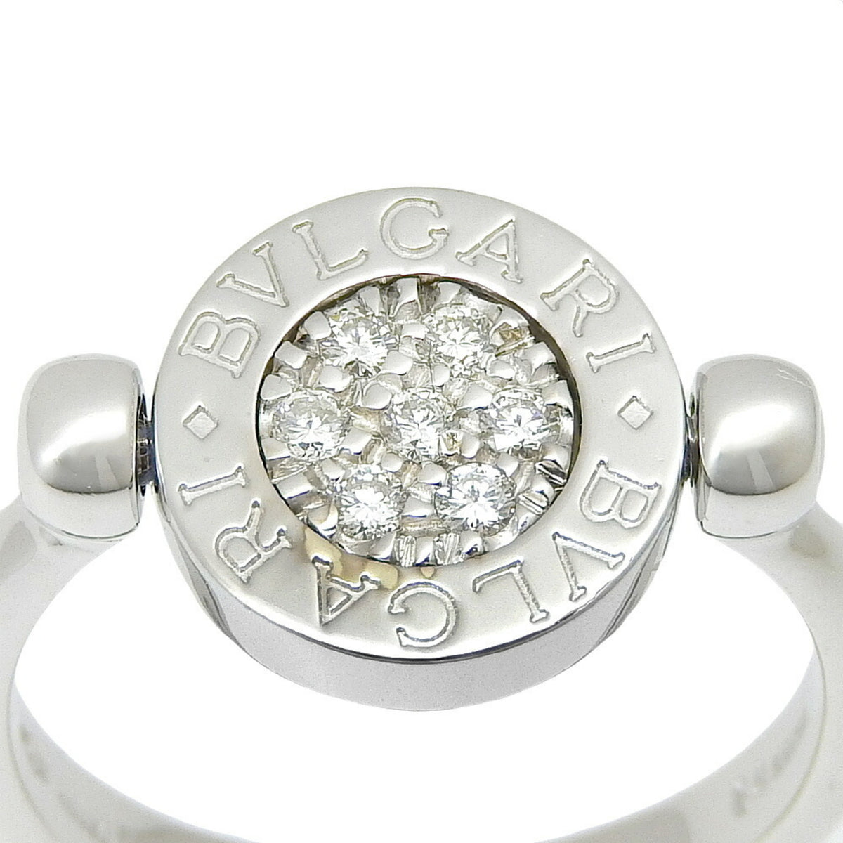 Bvlgari Bvlgari Bvlgari White Gold White Gold (18K) Band Ring (Pre-Owned)