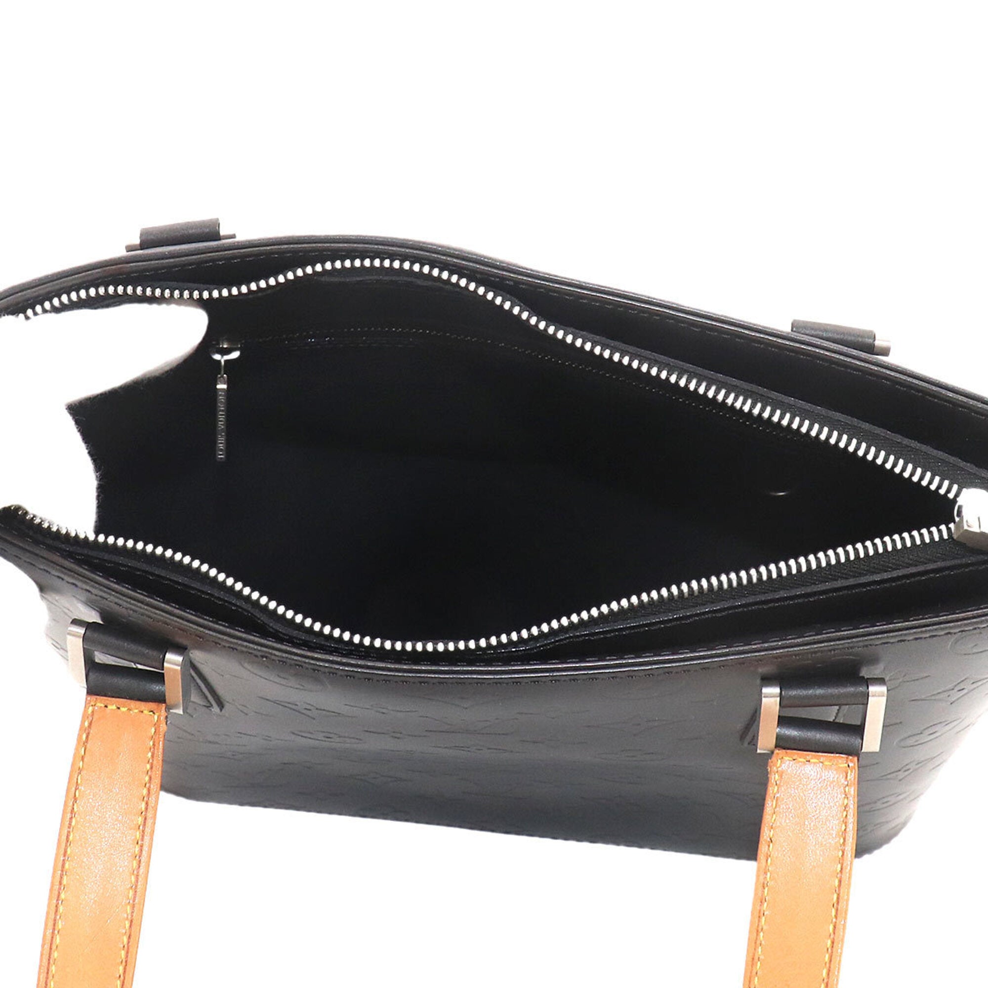 Louis Vuitton Noir Monogram Mat Handbag Tote Bag (Pre-Owned)