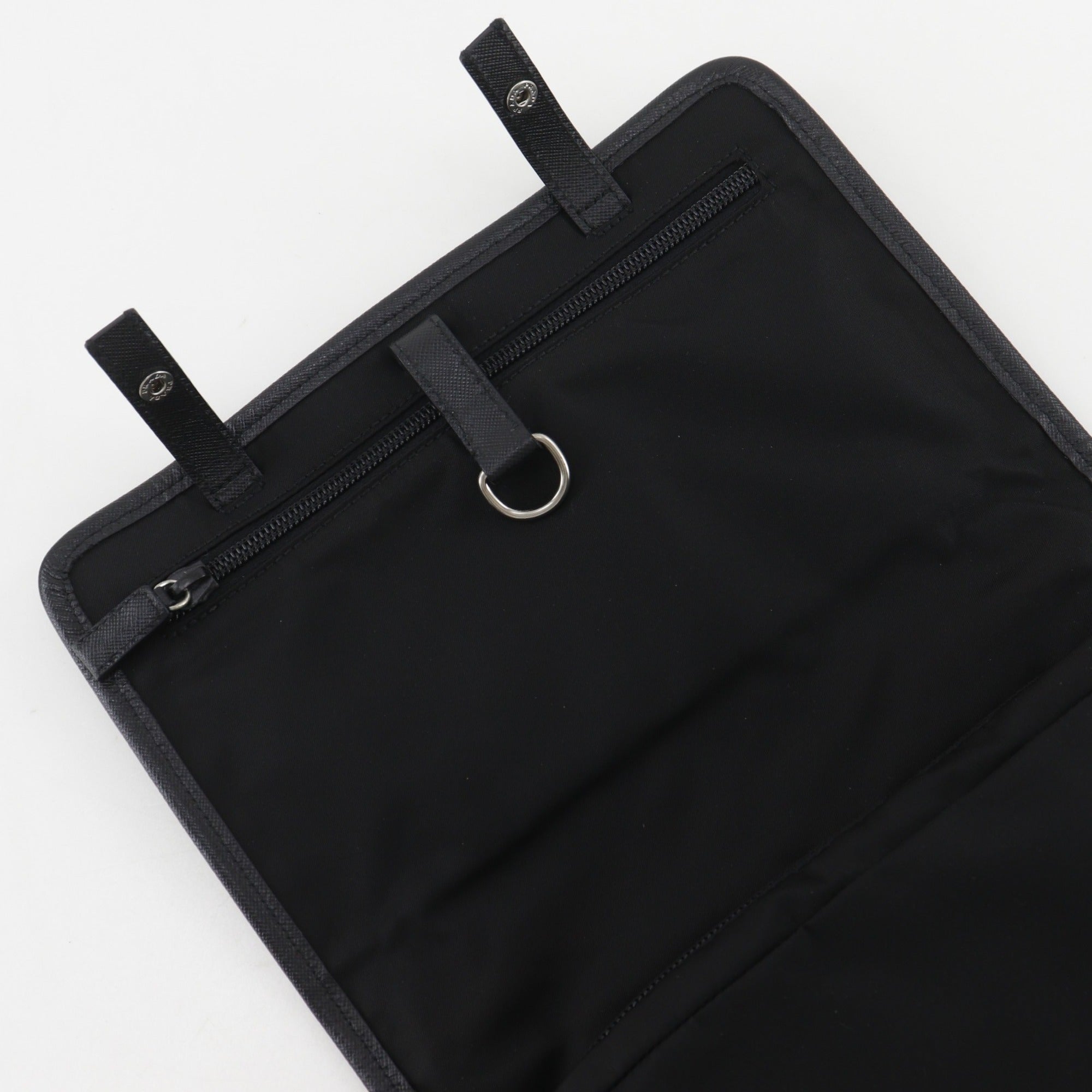 Prada Black Nero Nylon Pouch (Pre-Owned)