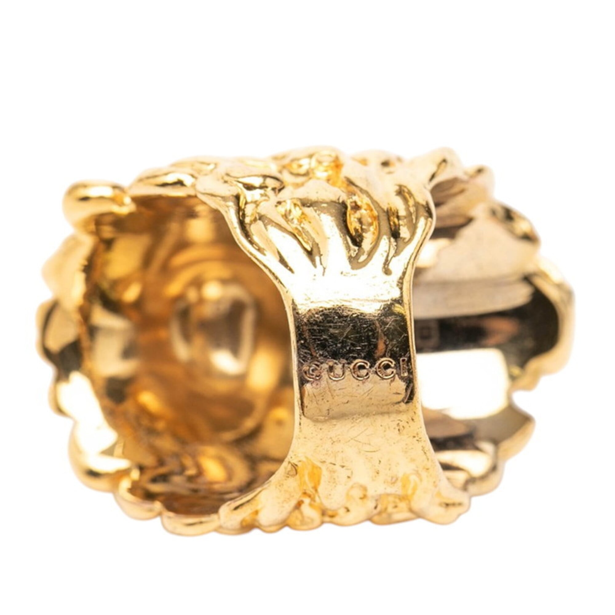 Gucci Gold Band Ring (Pre-Owned)