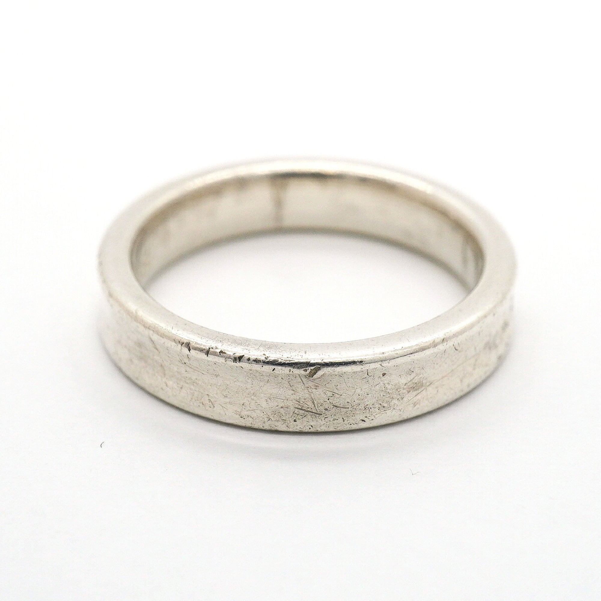 Tiffany Silver 925 Band Ring (Pre-Owned)