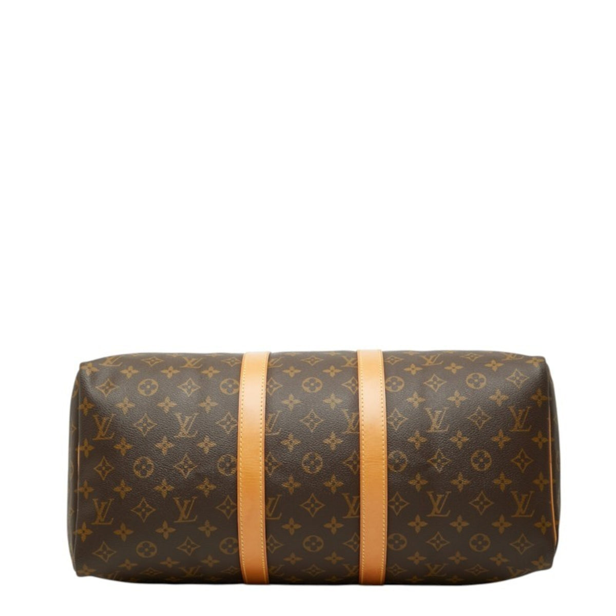 Louis Vuitton Monogram Brown Pvc Leather Boston Bag (Pre-Owned)
