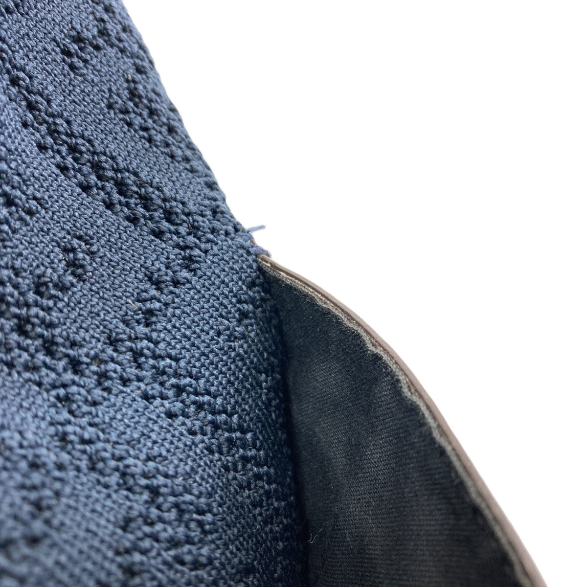 Fendi Black Navy Canvas Backpack (Pre-Owned)