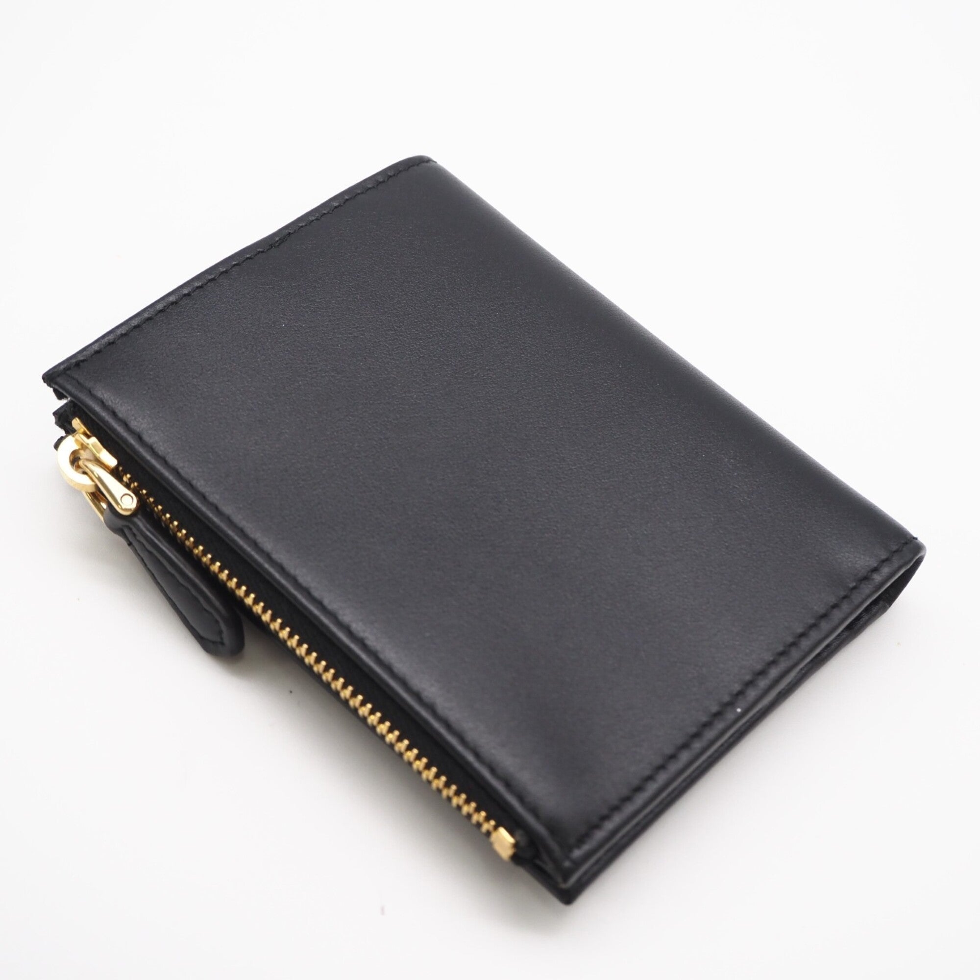 Prada Black Leather Wallet (Bi-Fold) (Pre-Owned)
