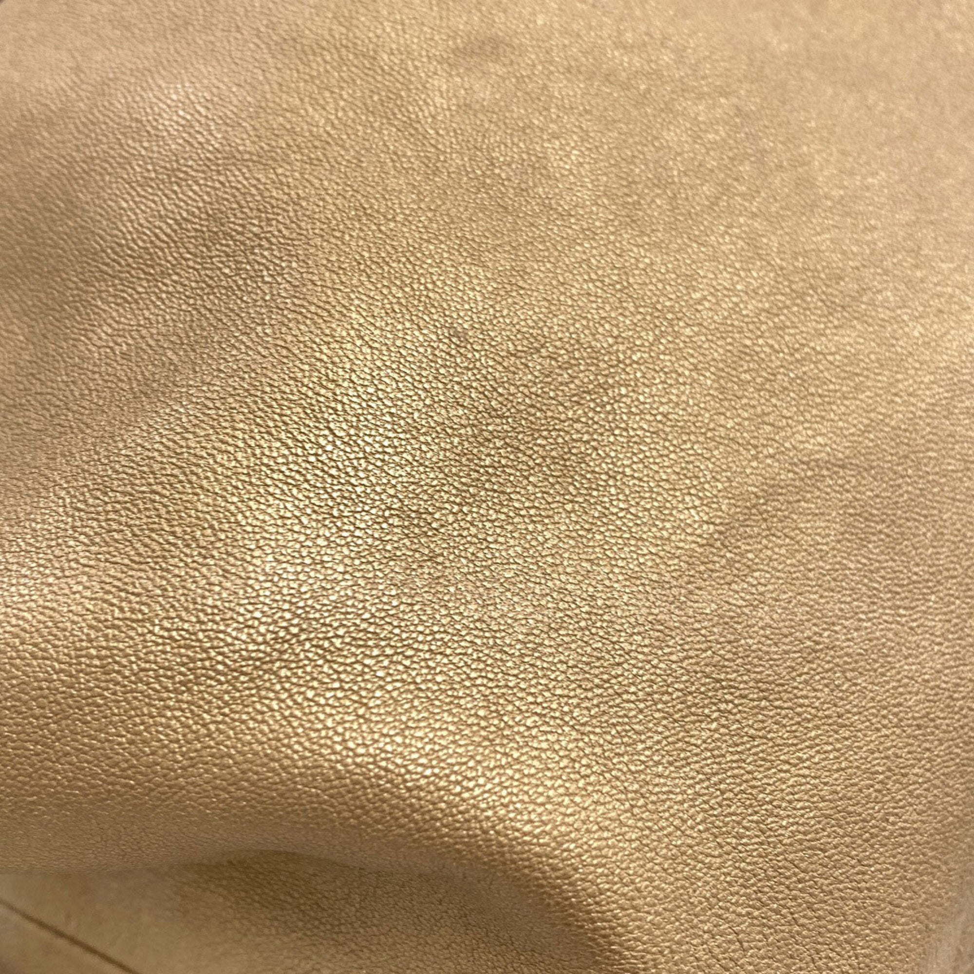 Loewe Gold Leather Handbag (Pre-Owned)