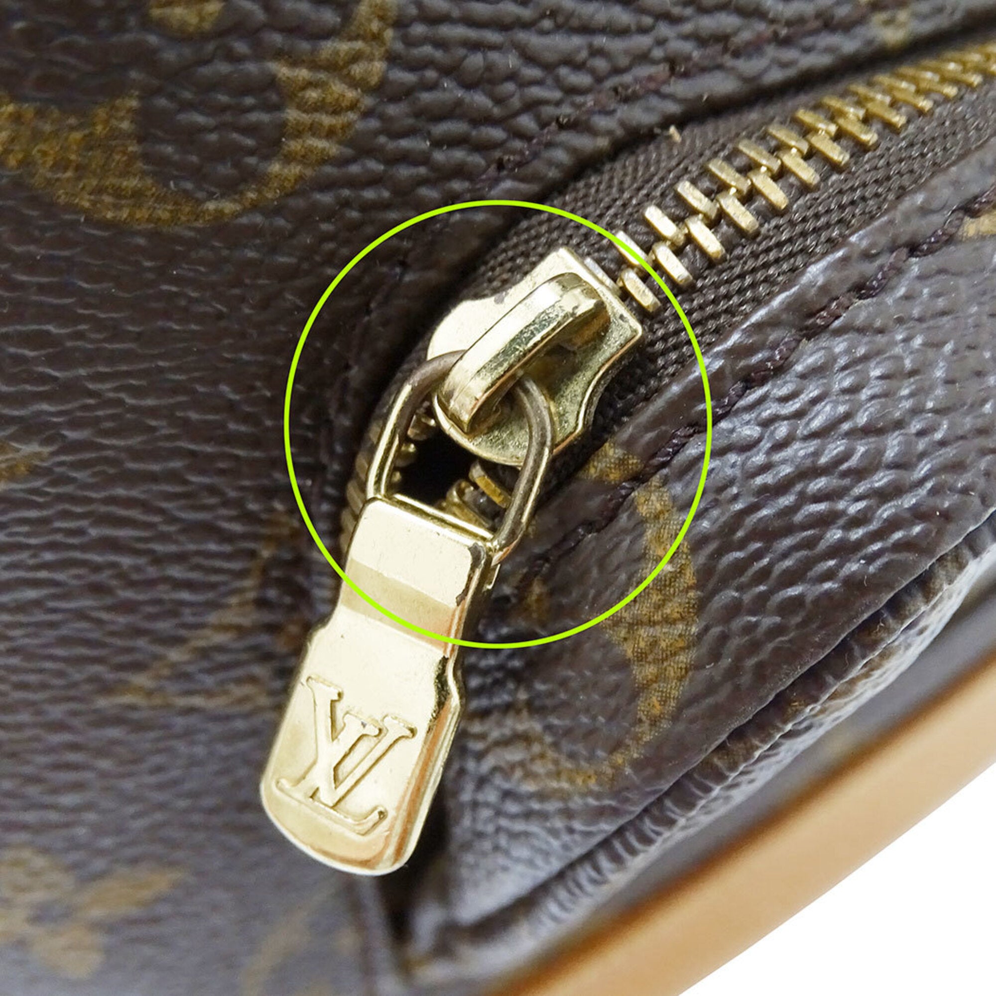 Louis Vuitton Brown Galle Monogram Monogram Handbag (Pre-Owned)